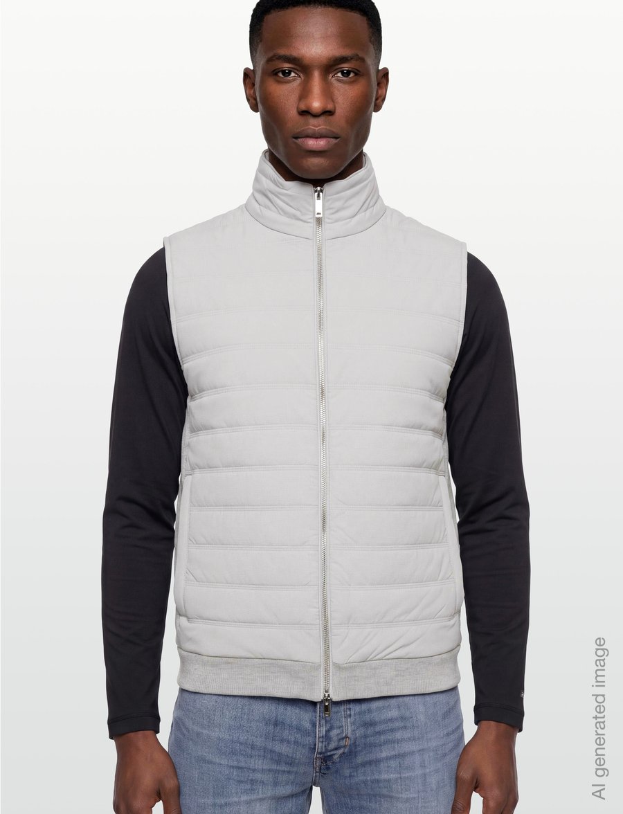 Reiss - NEWFORD - pikowana - soft grey - 3