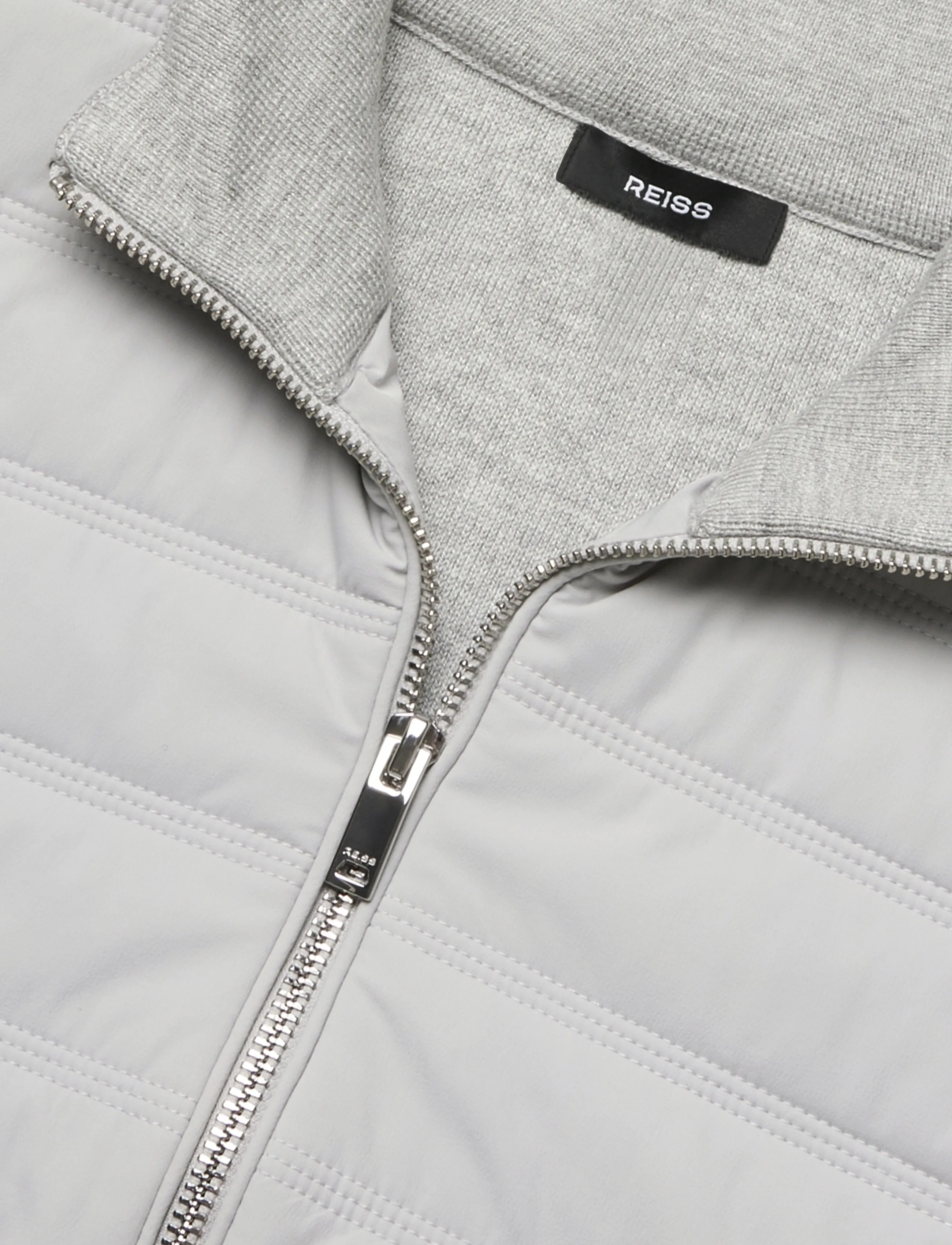 Reiss - NEWFORD - quilted jackets - soft grey - 2