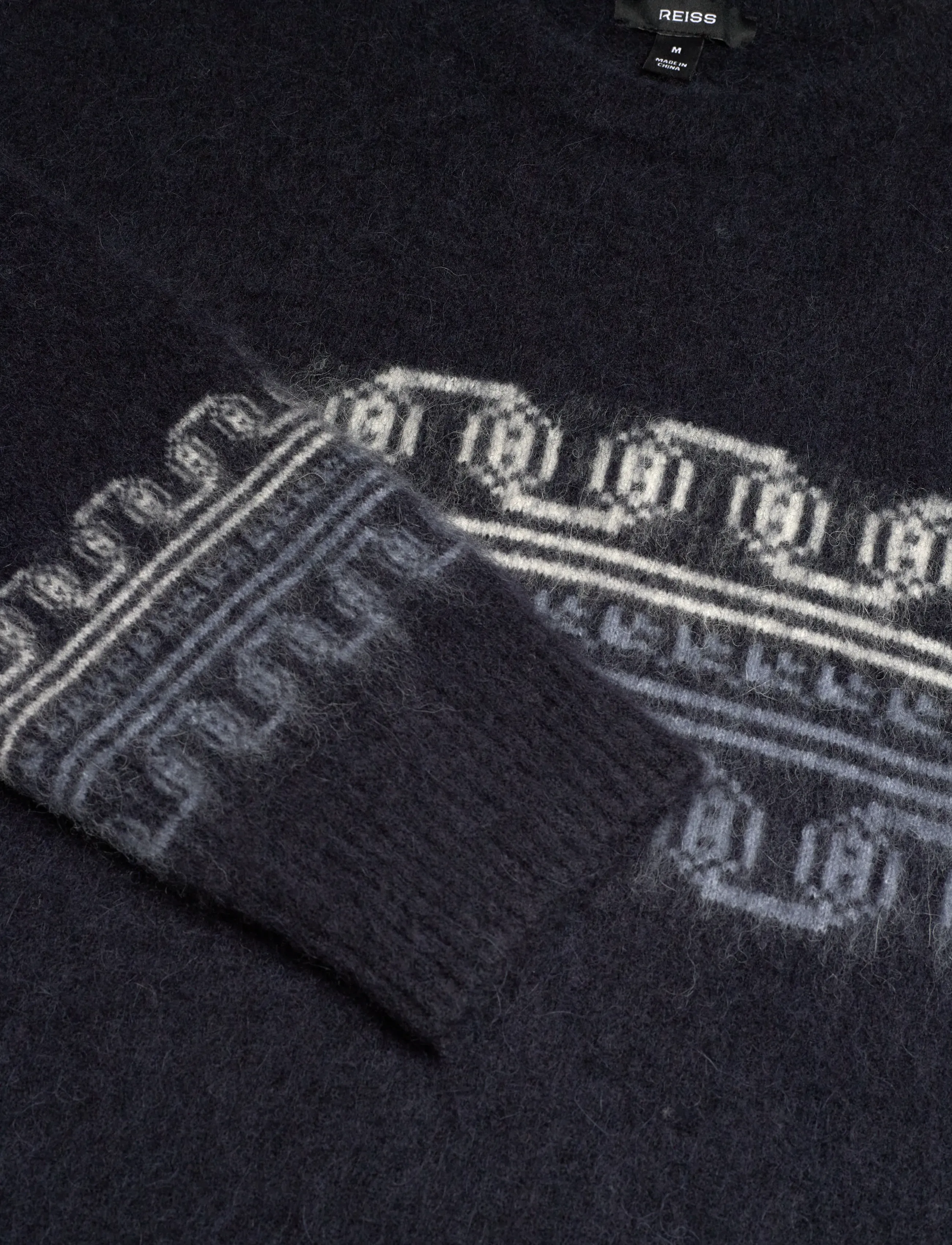 Reiss - LENNOX - strik - navy - 2