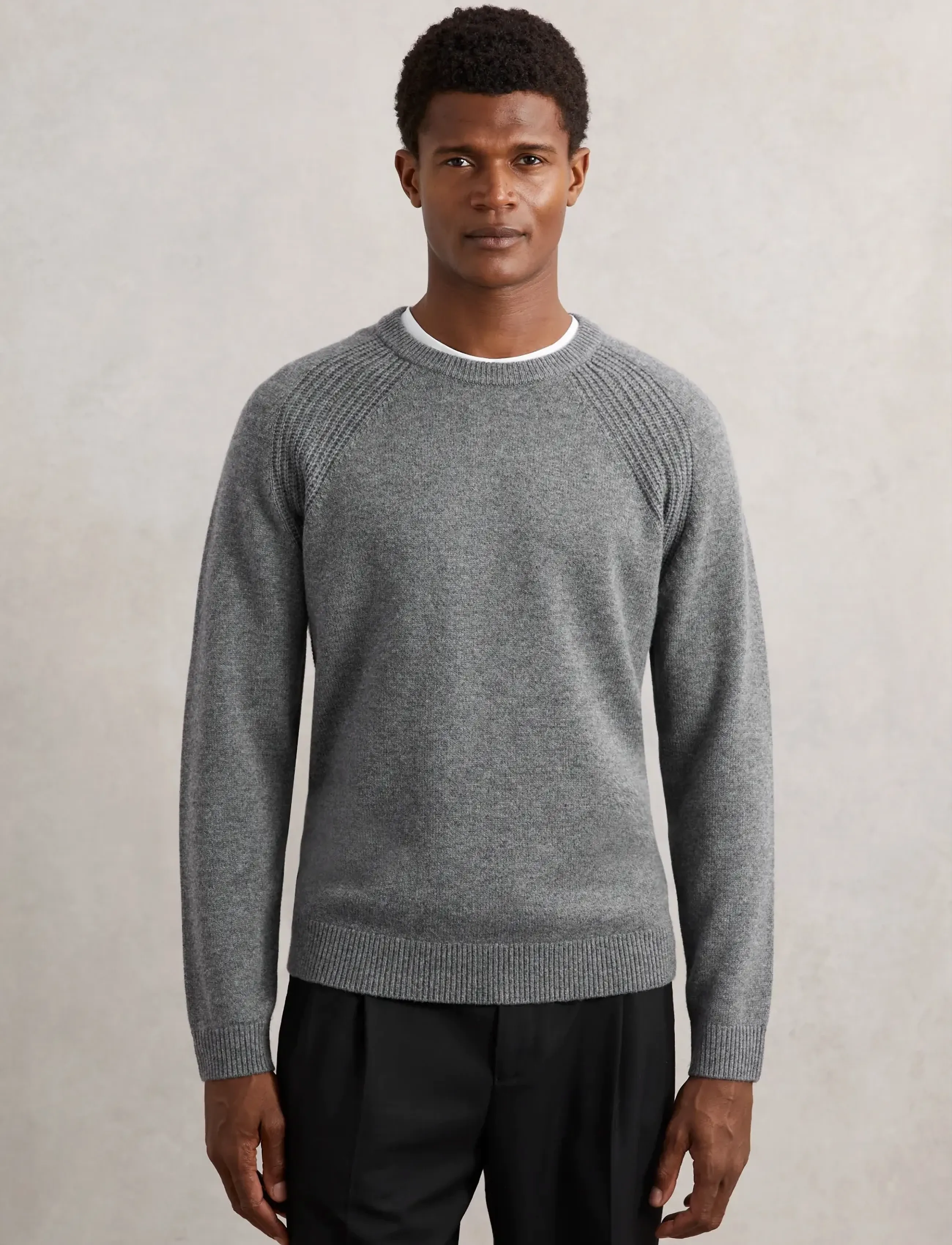 Reiss FOULTON - Osta olukorra järgi - MID GREY MELANGE / grey