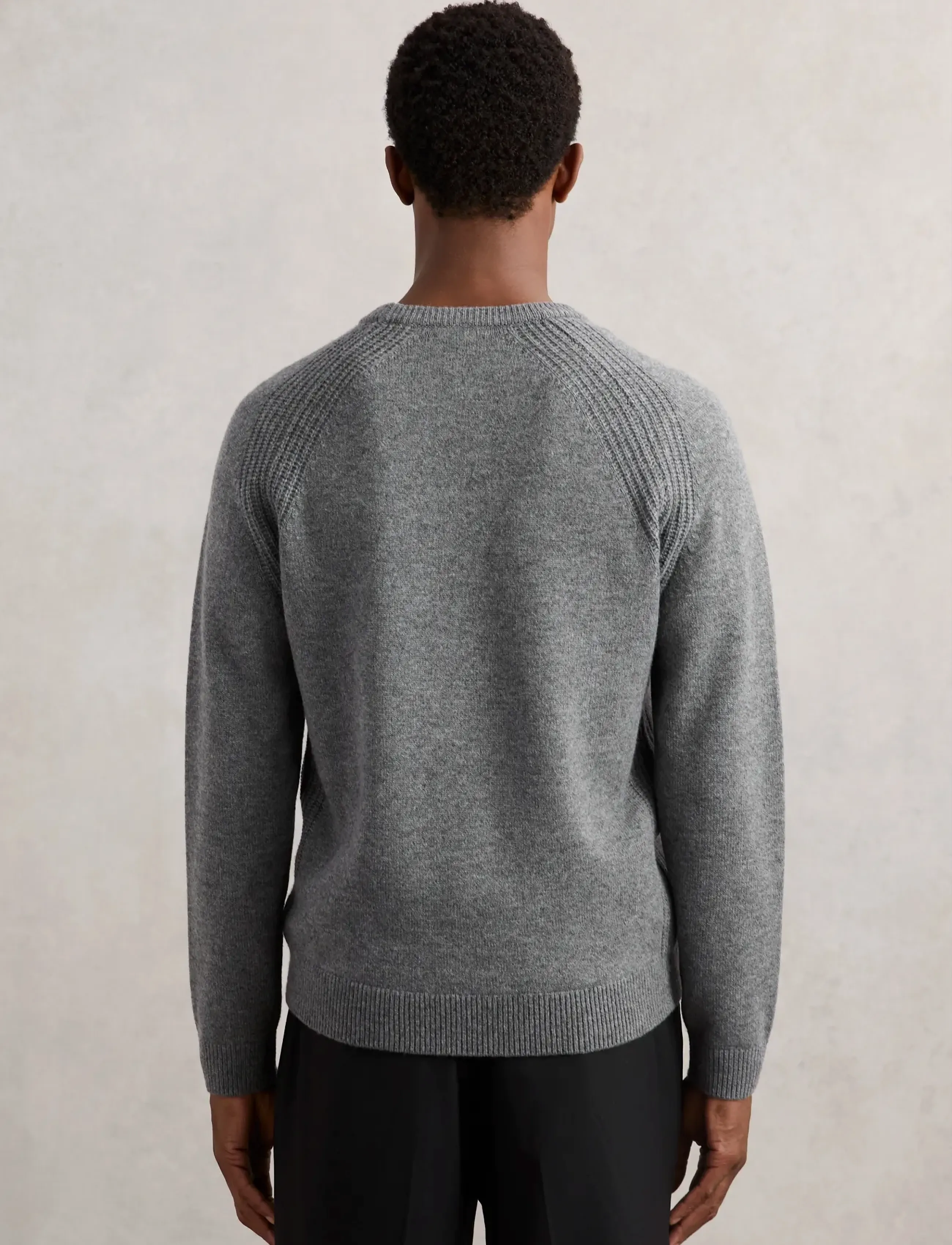 Reiss - FOULTON - trøjer - mid grey melange - 3