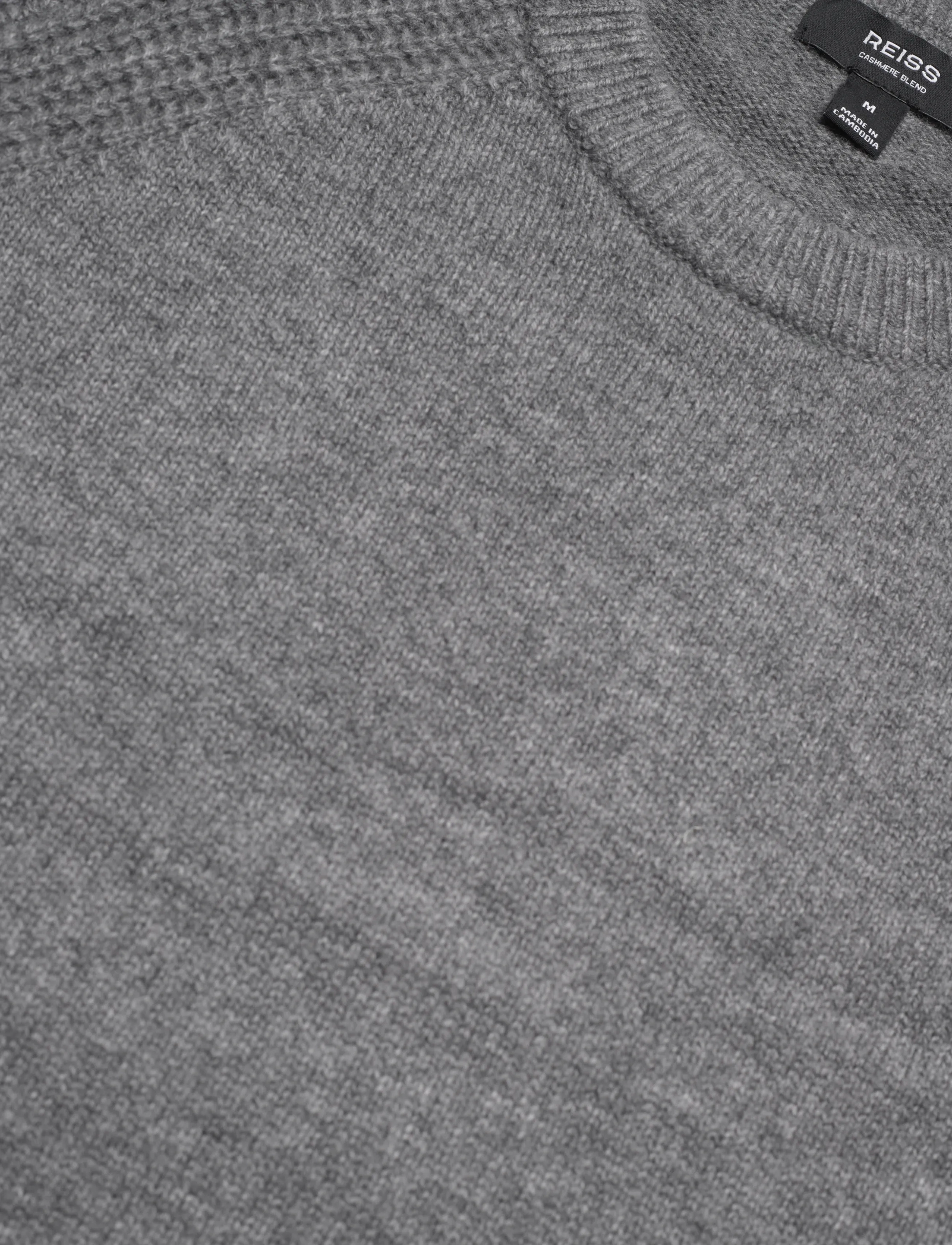 Reiss - FOULTON - trøjer - mid grey melange - 5