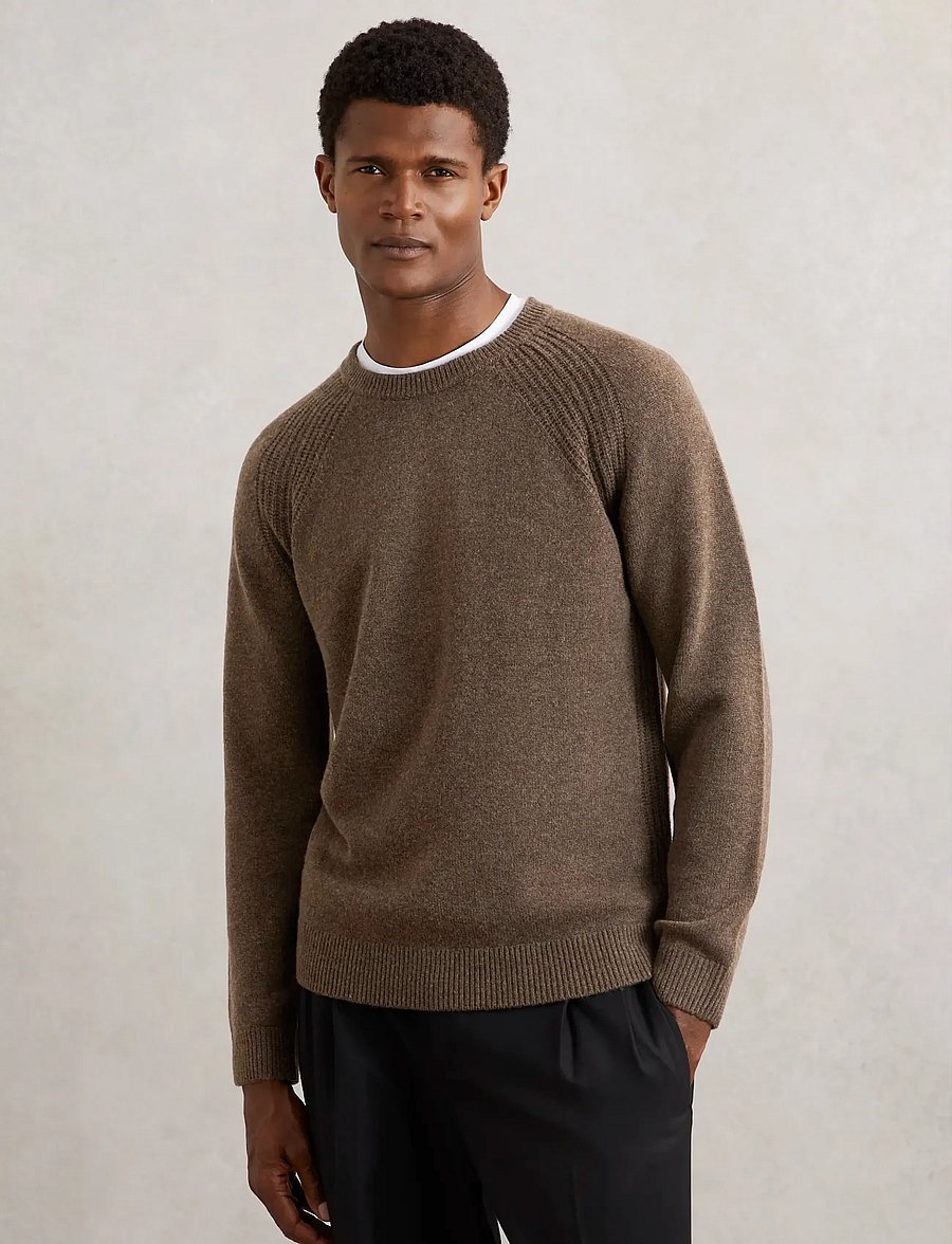 Reiss - FOULTON - rundhals - pecan brown - 0