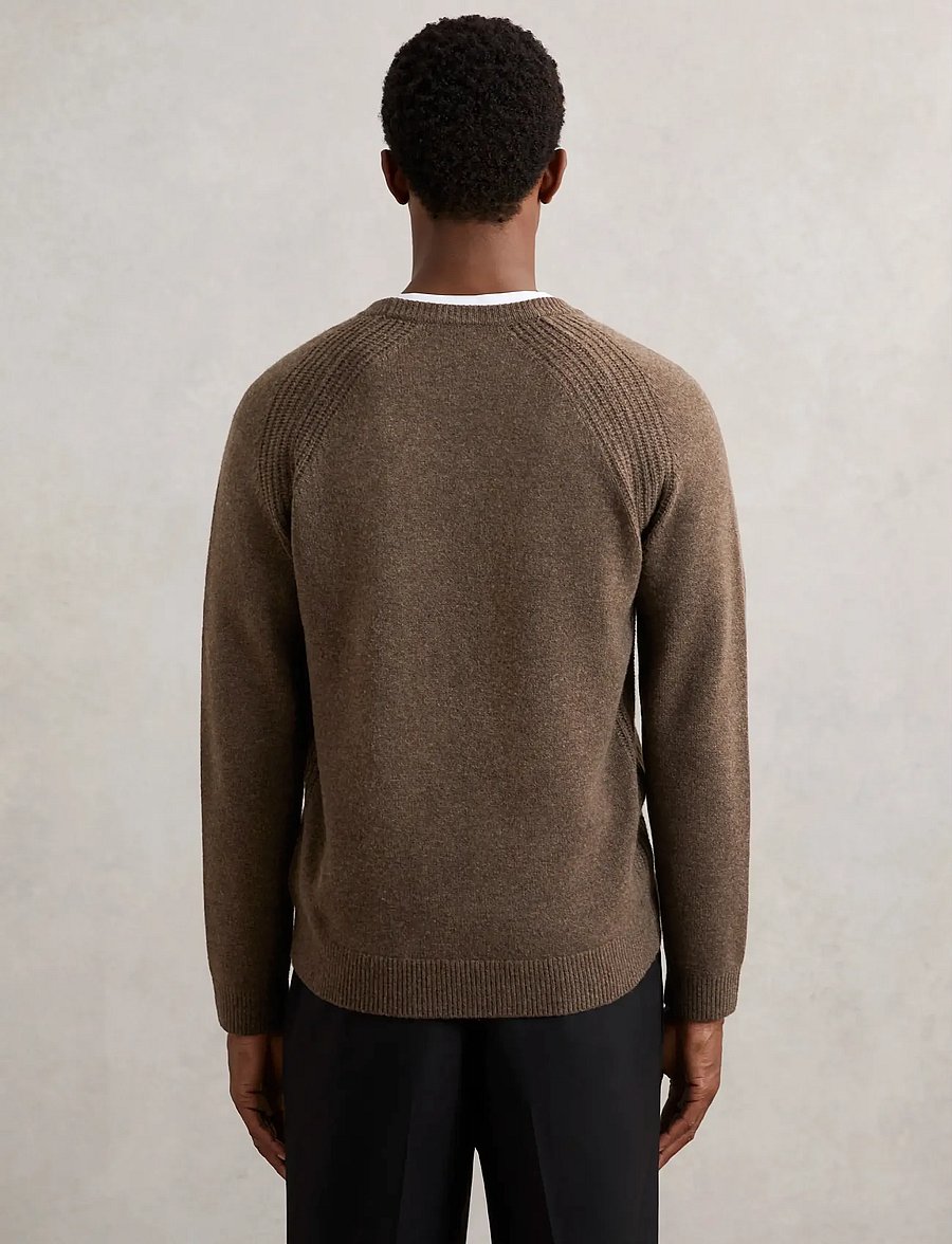 Reiss - FOULTON - rundhals - pecan brown - 3