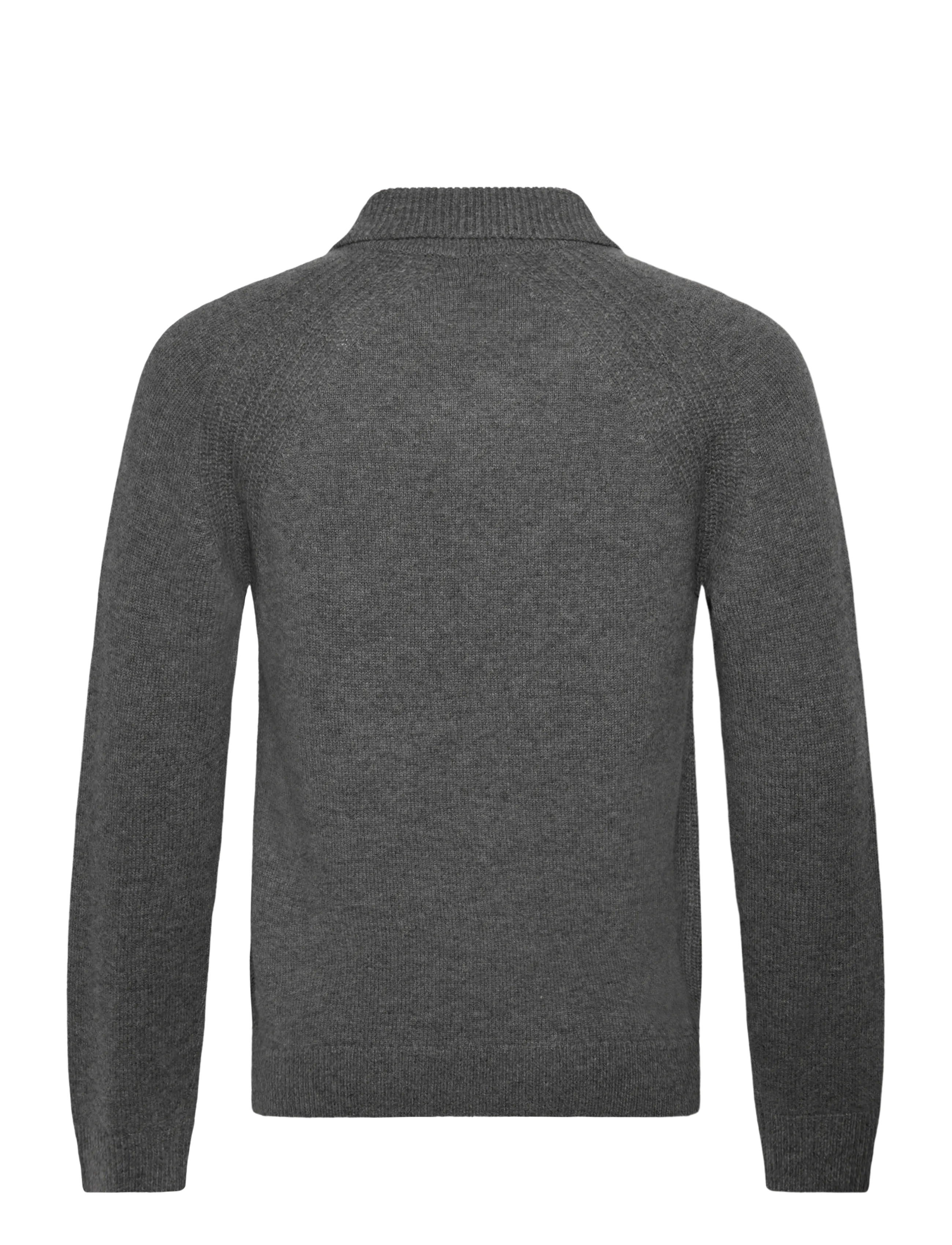 Reiss - BANBURY - strik - mid grey melange - 2