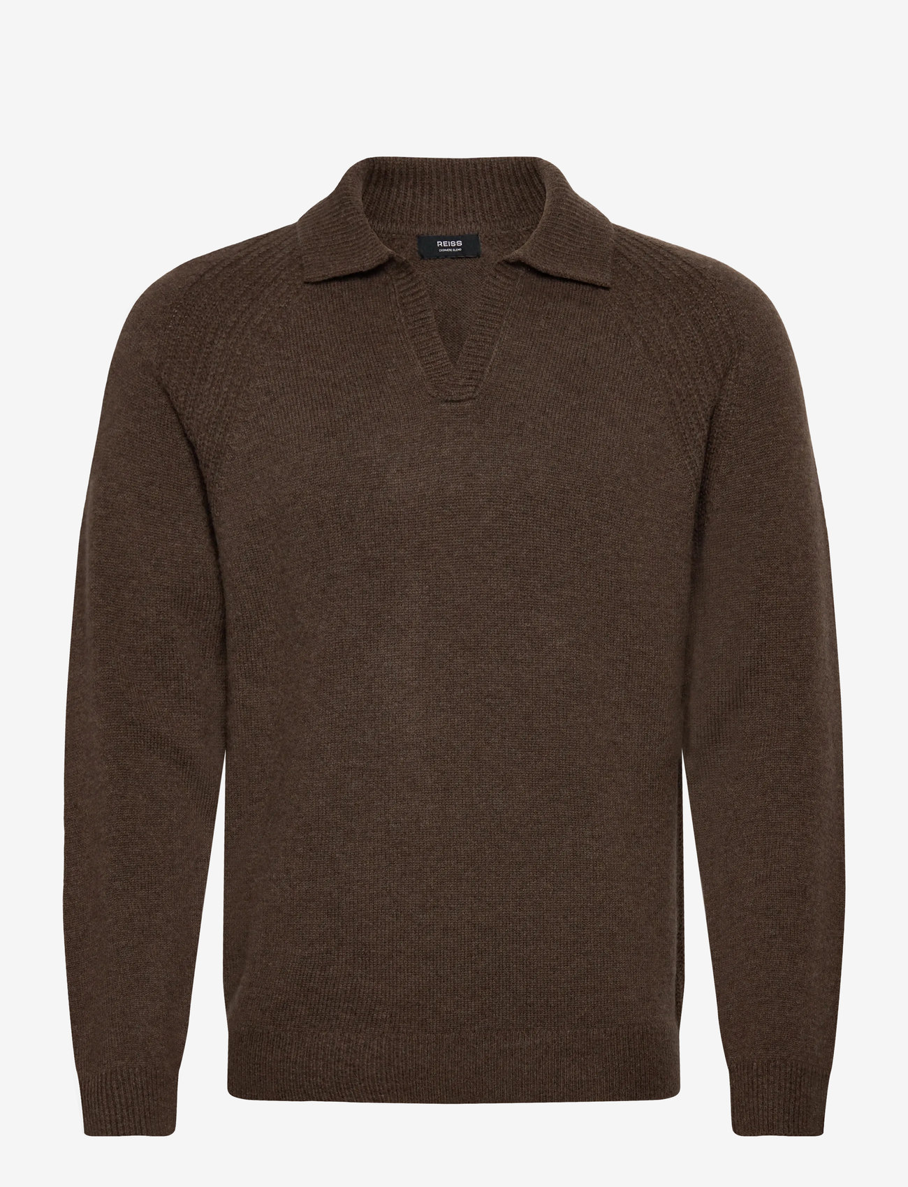Reiss - BANBURY - stickade pikéer - pecan brown - 1