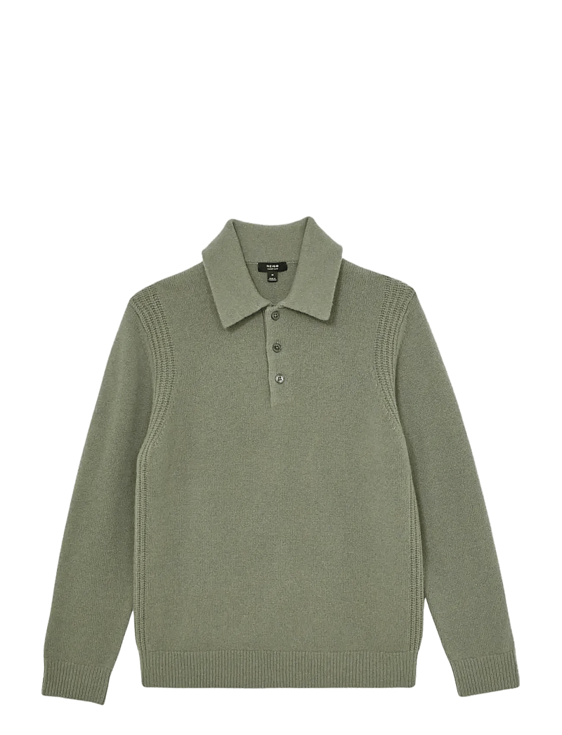 Reiss - DEANSGATE - kootud polosärgid - sage green - 1