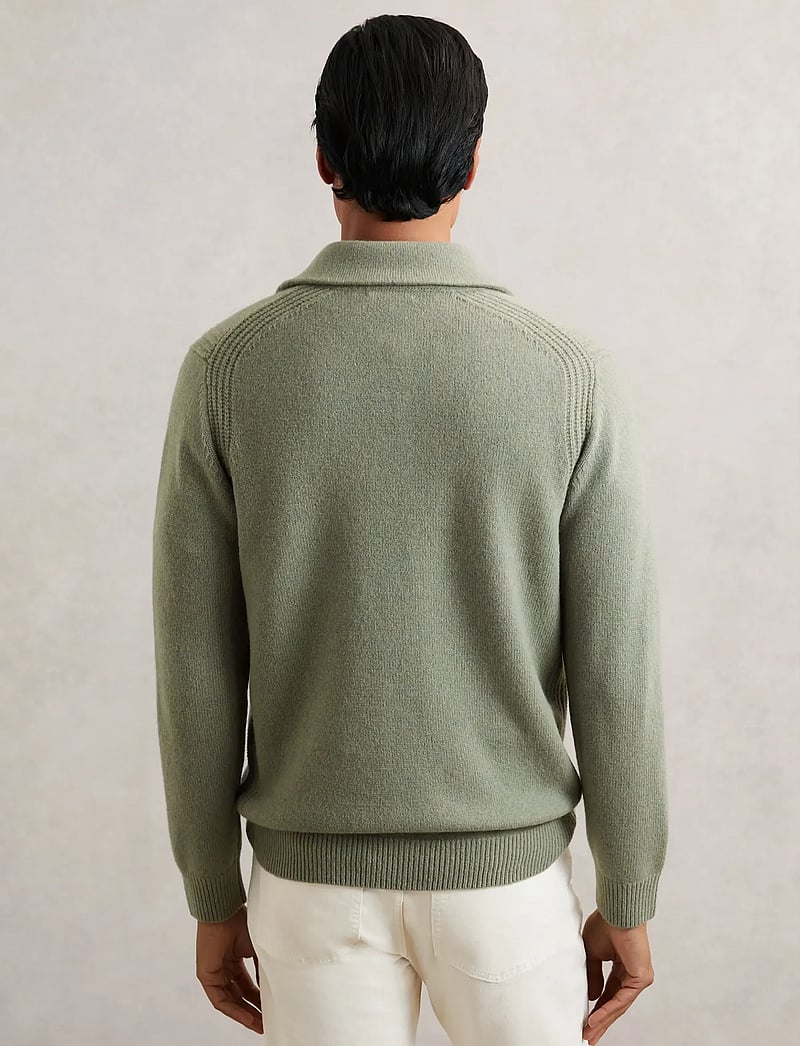 Reiss - DEANSGATE - kootud polosärgid - sage green - 2