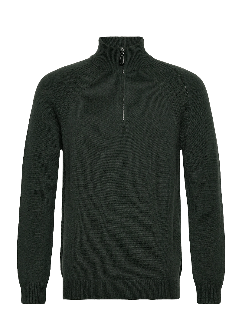 Reiss - CHARMING - half zip - forest green - 1