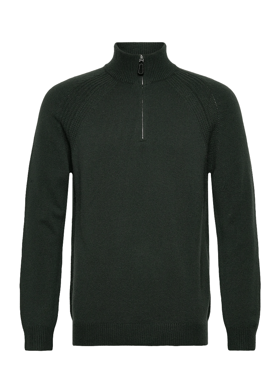 Reiss - CHARMING - swetry zapinane do połowy - forest green - 1