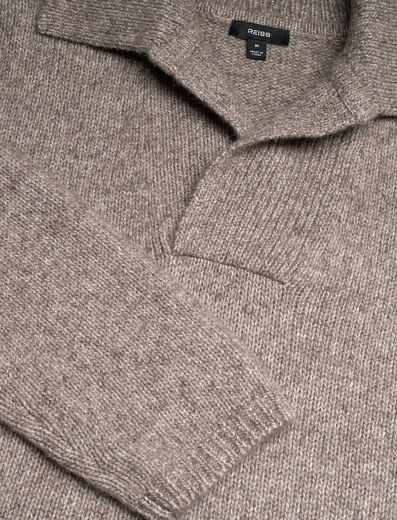 Reiss - VATALI - v-ringat - taupe brown melange - 2