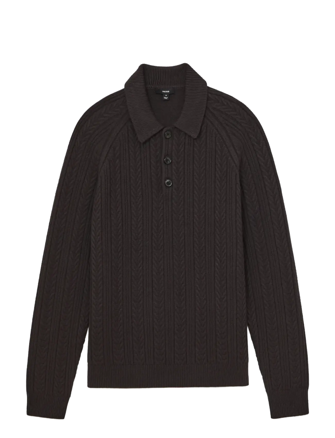 Reiss EVESHAM - Strickmode - CHOCOLATE BROWN / brown