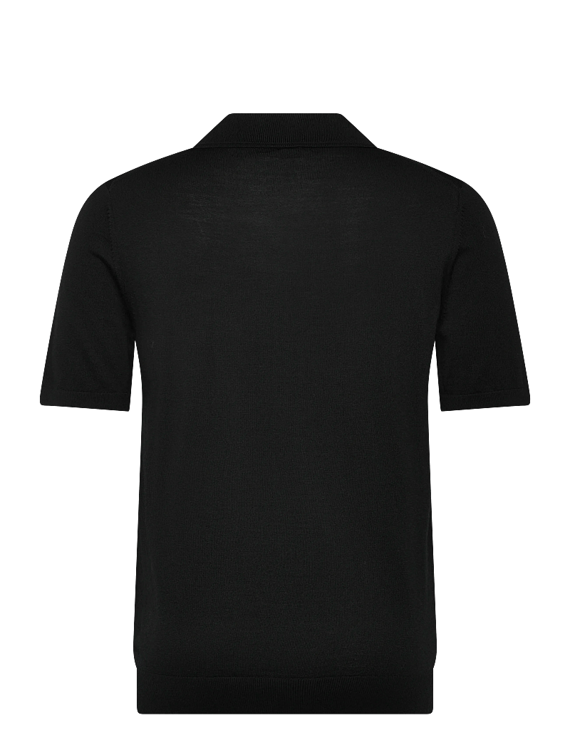 Reiss - DUCHIE - gestrickte polohemden - black - 1