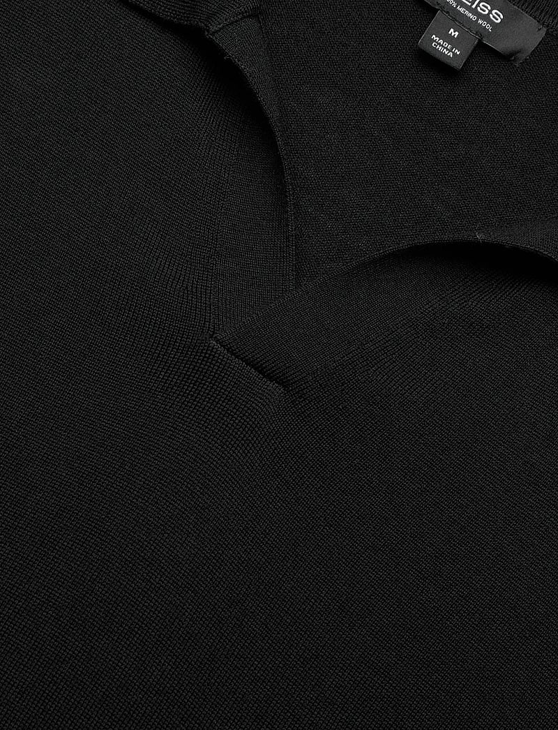 Reiss - DUCHIE - gestrickte polohemden - black - 2