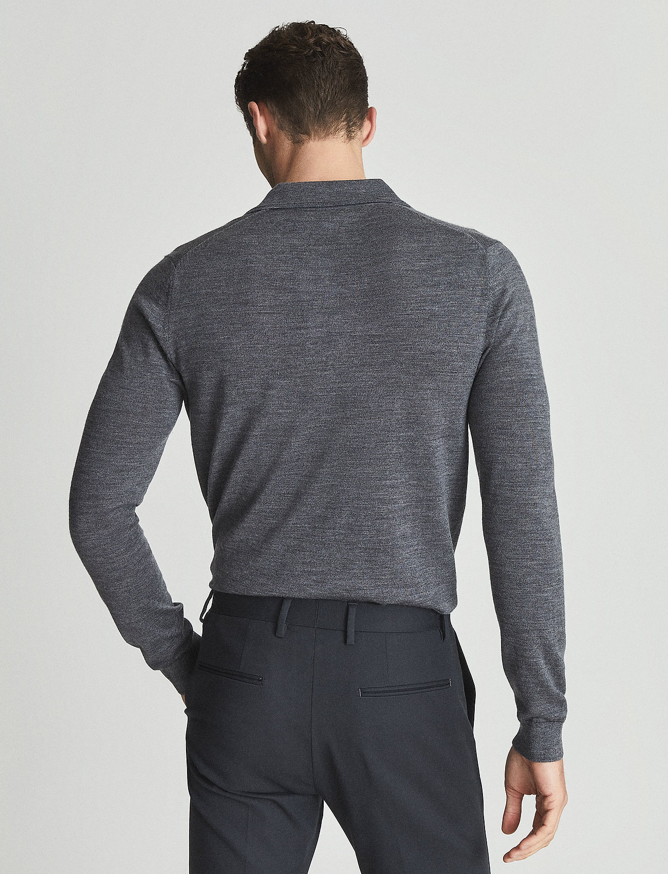 Reiss - MILBURN - mid grey melange - 3