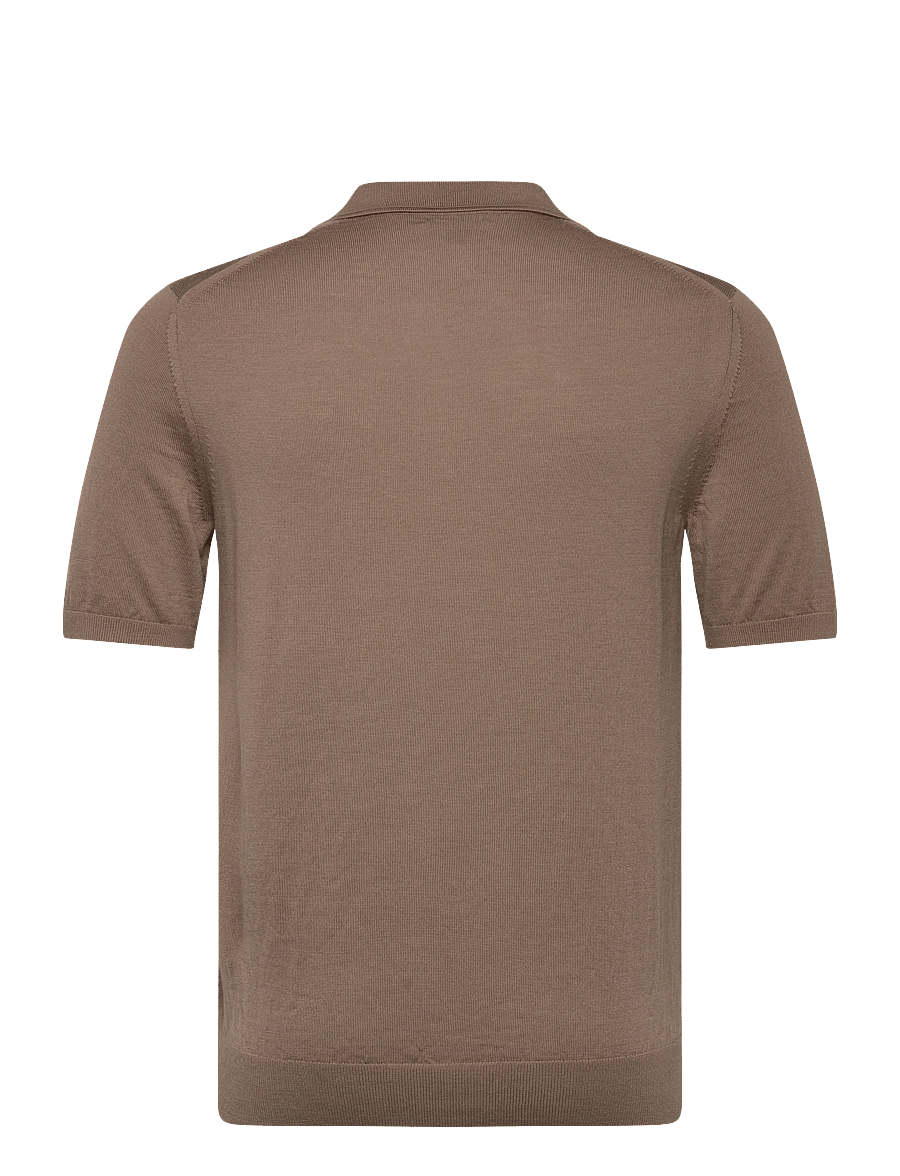 Reiss - DUCHIE - stickade pikéer - camel brown - 2
