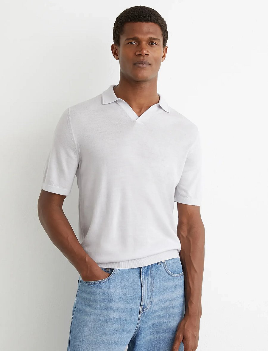 Reiss - DUCHIE - polostrik - frost blue - 0