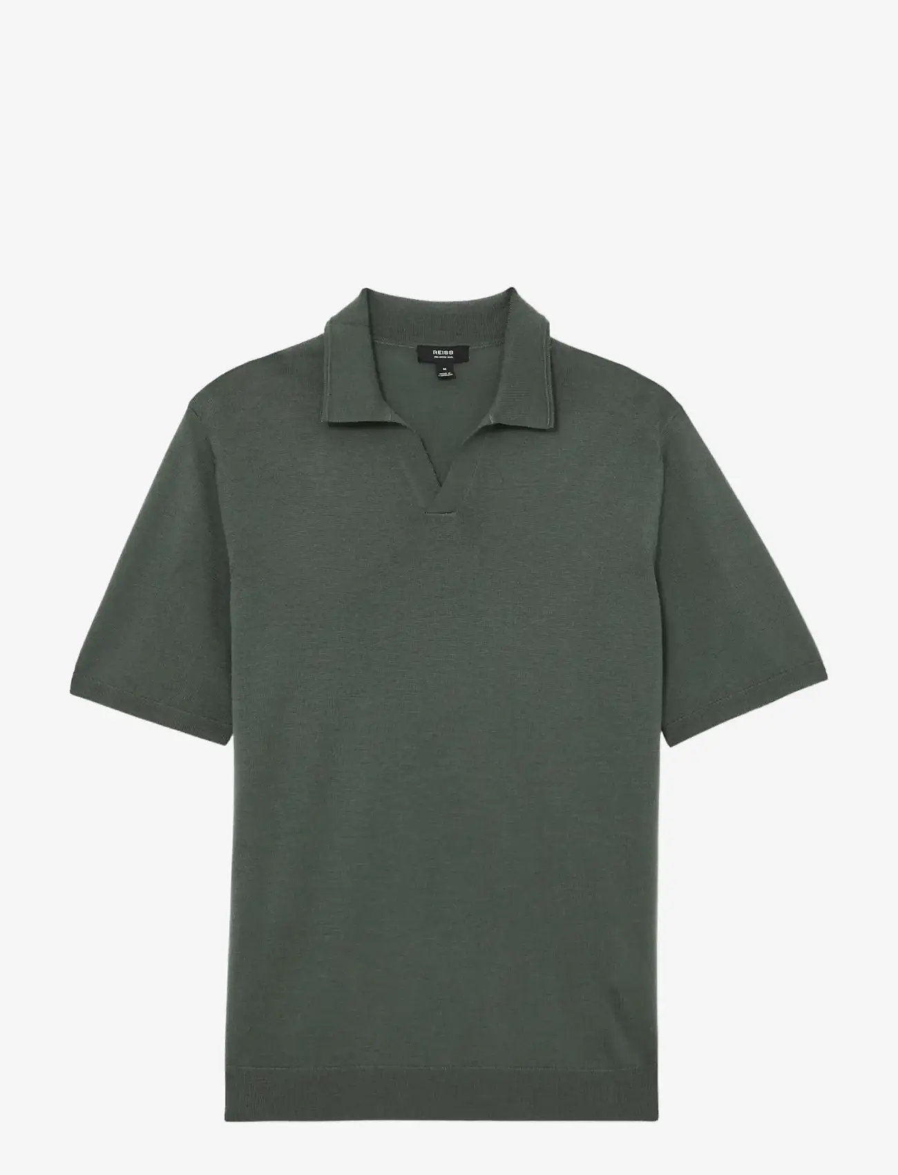Reiss - DUCHIE - gestrickte polohemden - kale green - 1