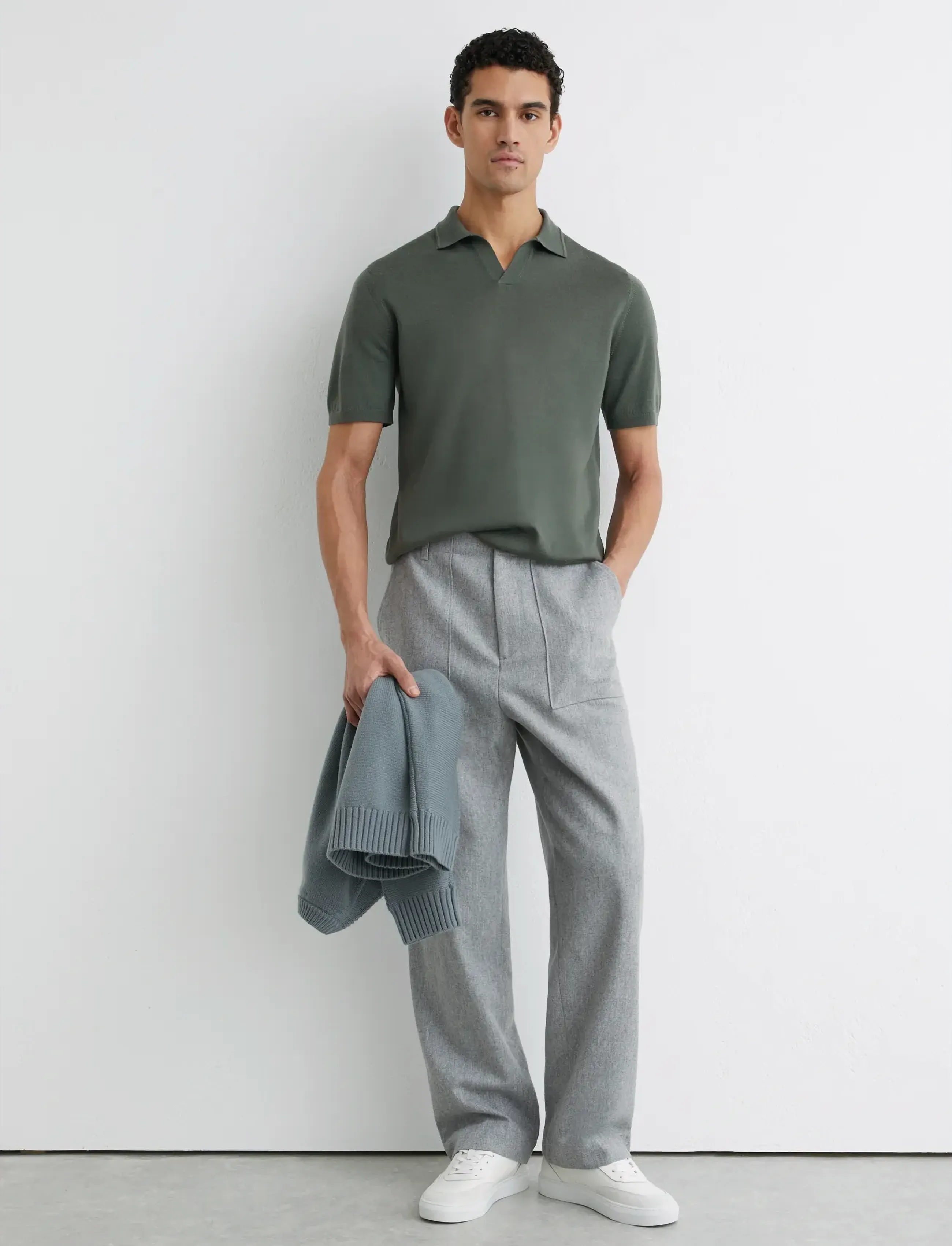 Reiss - DUCHIE - men - kale green - 3