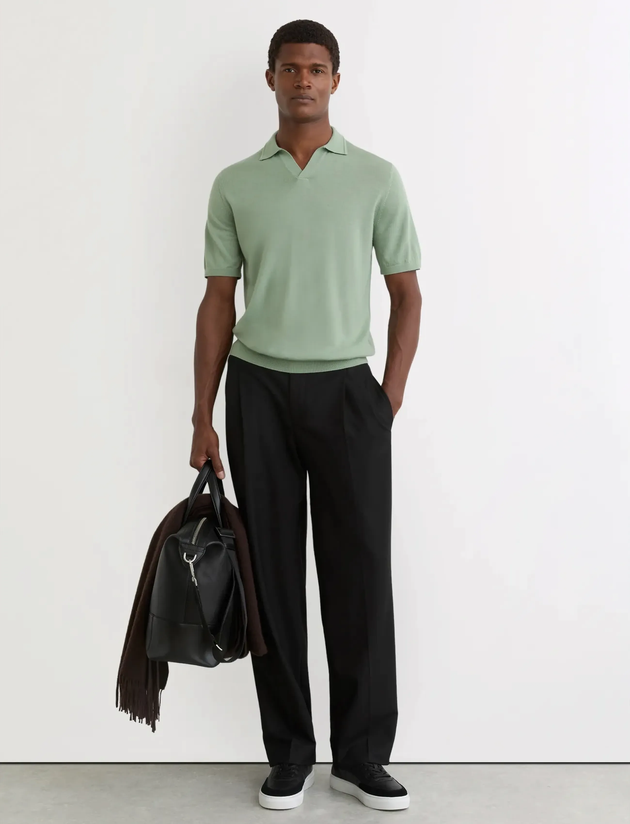 Reiss - DUCHIE - män - light sage green - 3