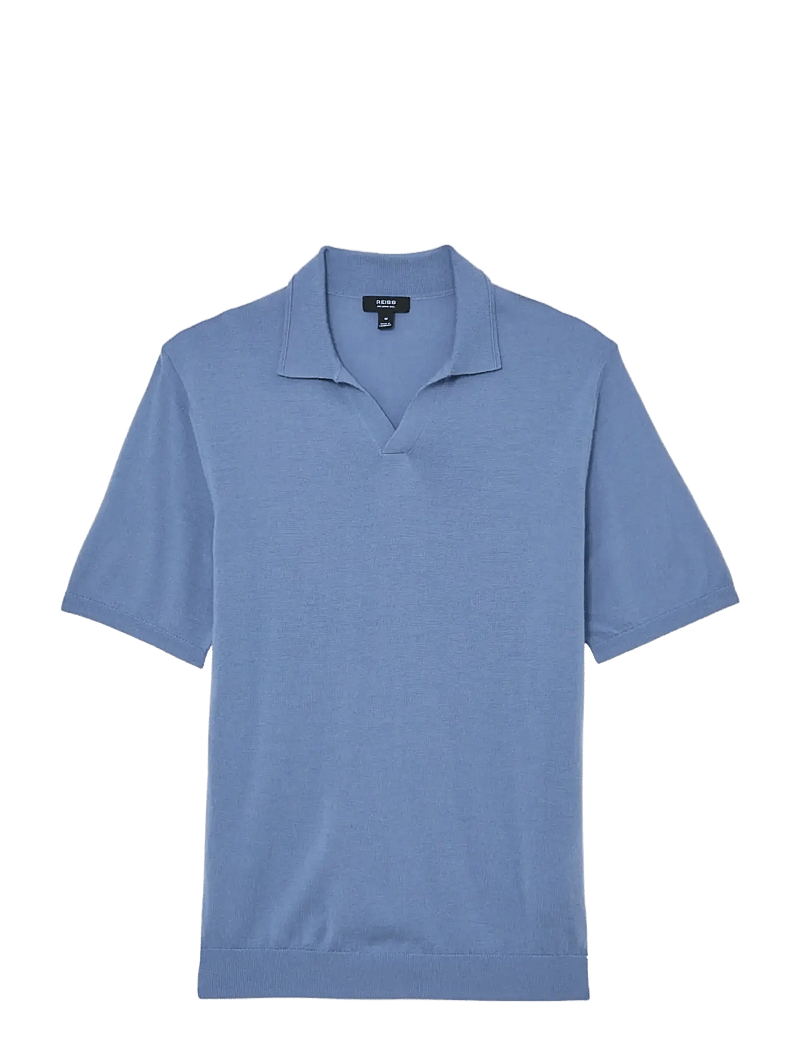 Reiss - DUCHIE - gestrickte polohemden - nordic blue - 1