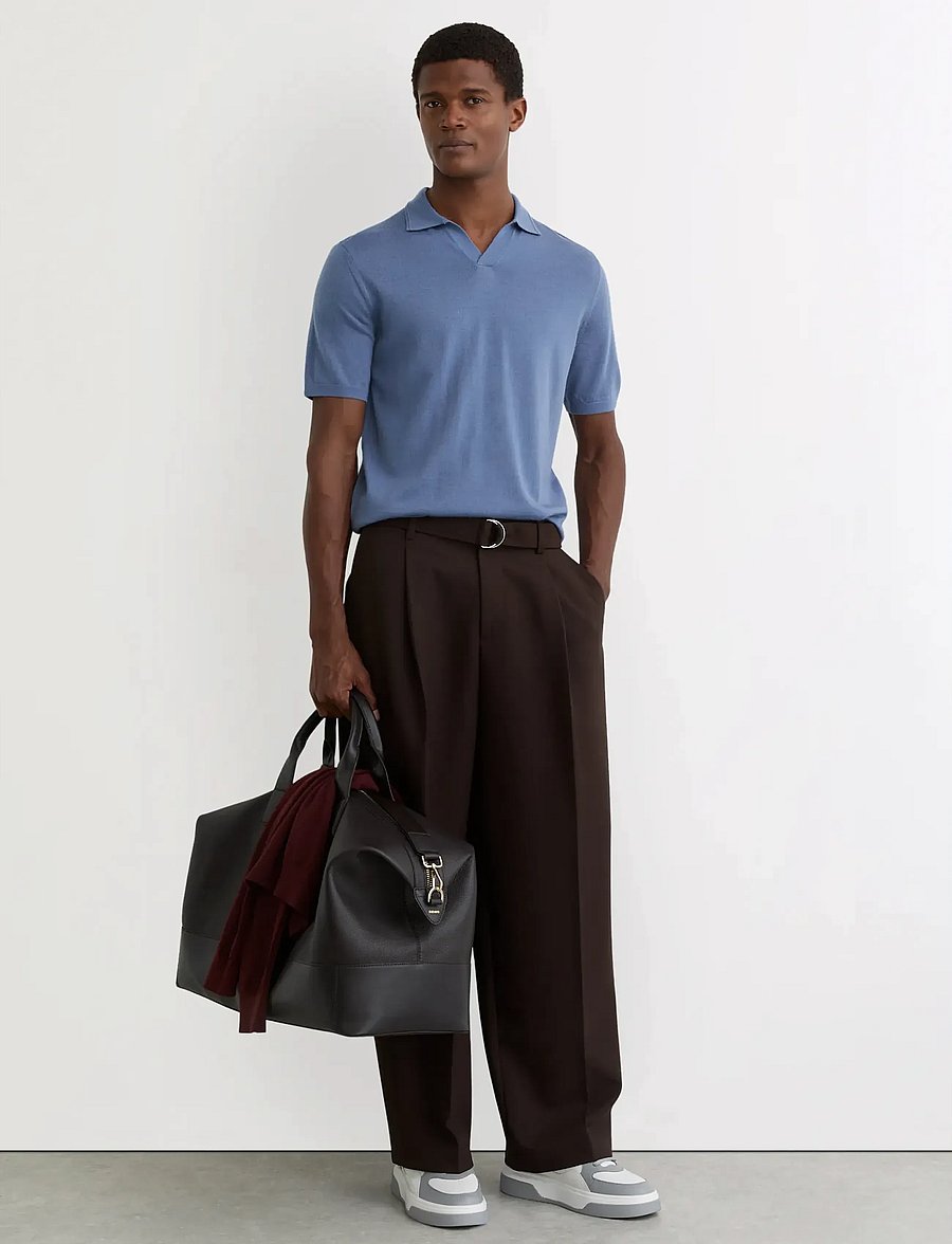 Reiss - DUCHIE - polostrik - nordic blue - 4