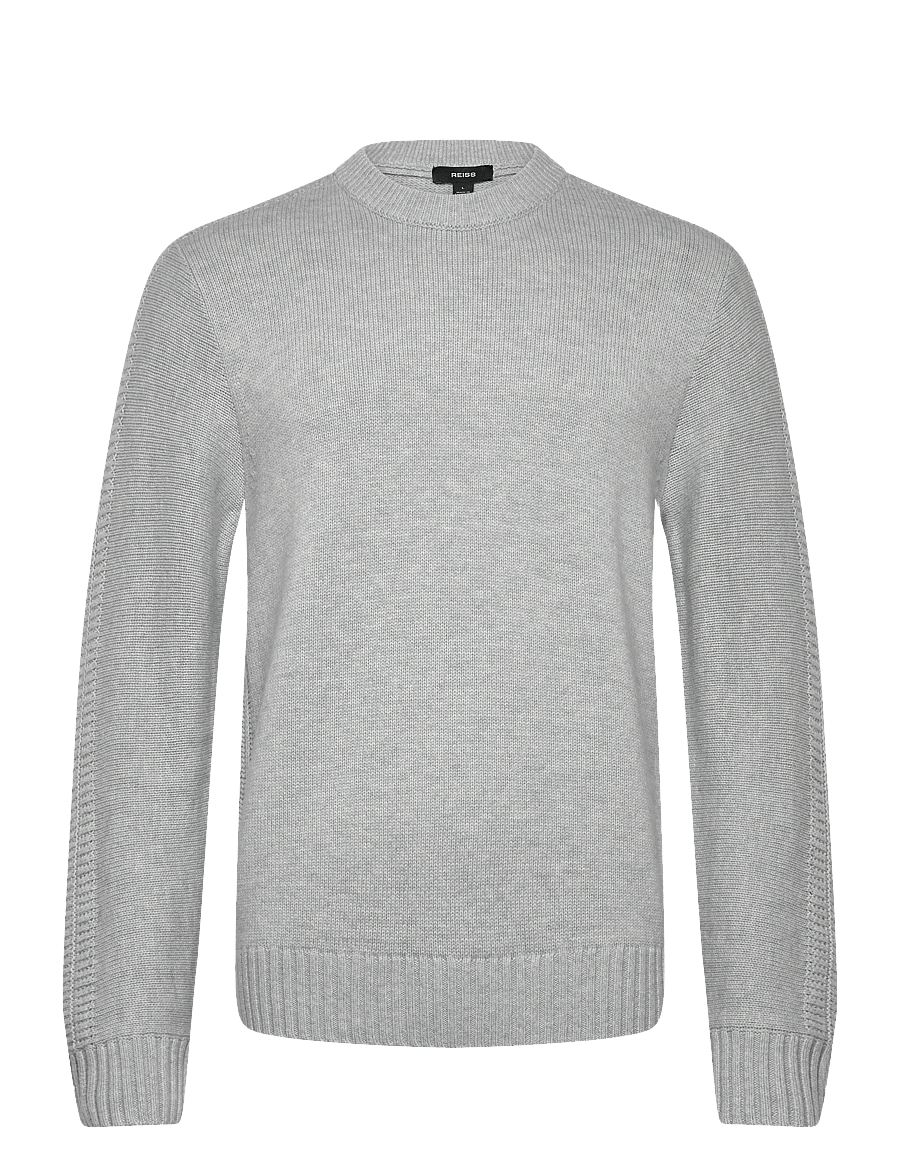 Reiss - BEECH - rundhals - soft grey - 1