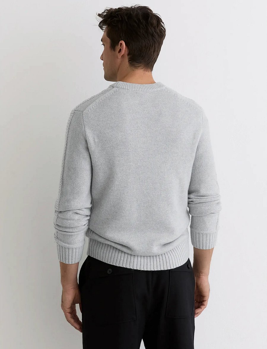 Reiss - BEECH - rundhals - soft grey - 3