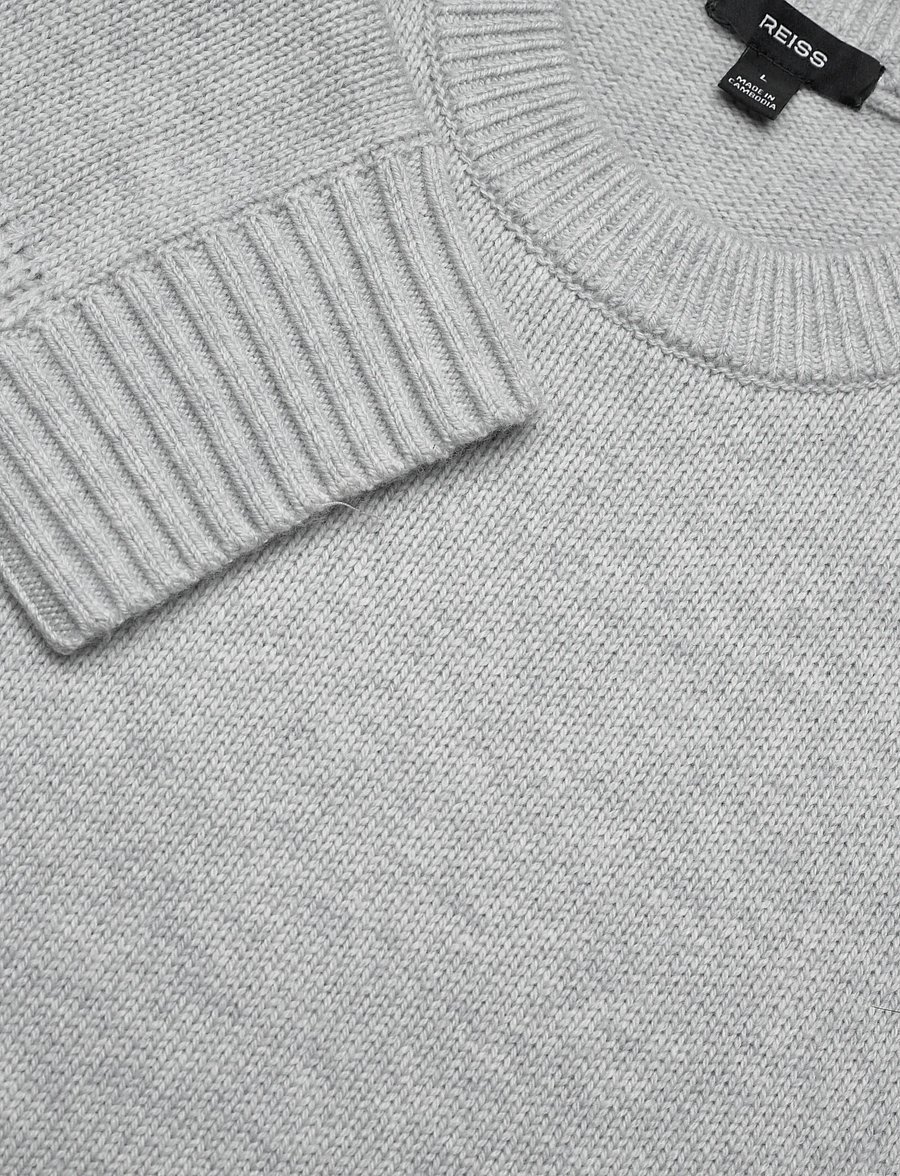 Reiss - BEECH - rundhals - soft grey - 5