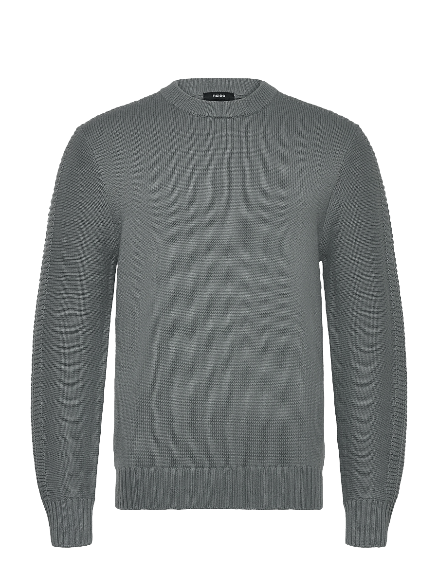 Reiss - BEECH - rund hals - soft sage green - 1