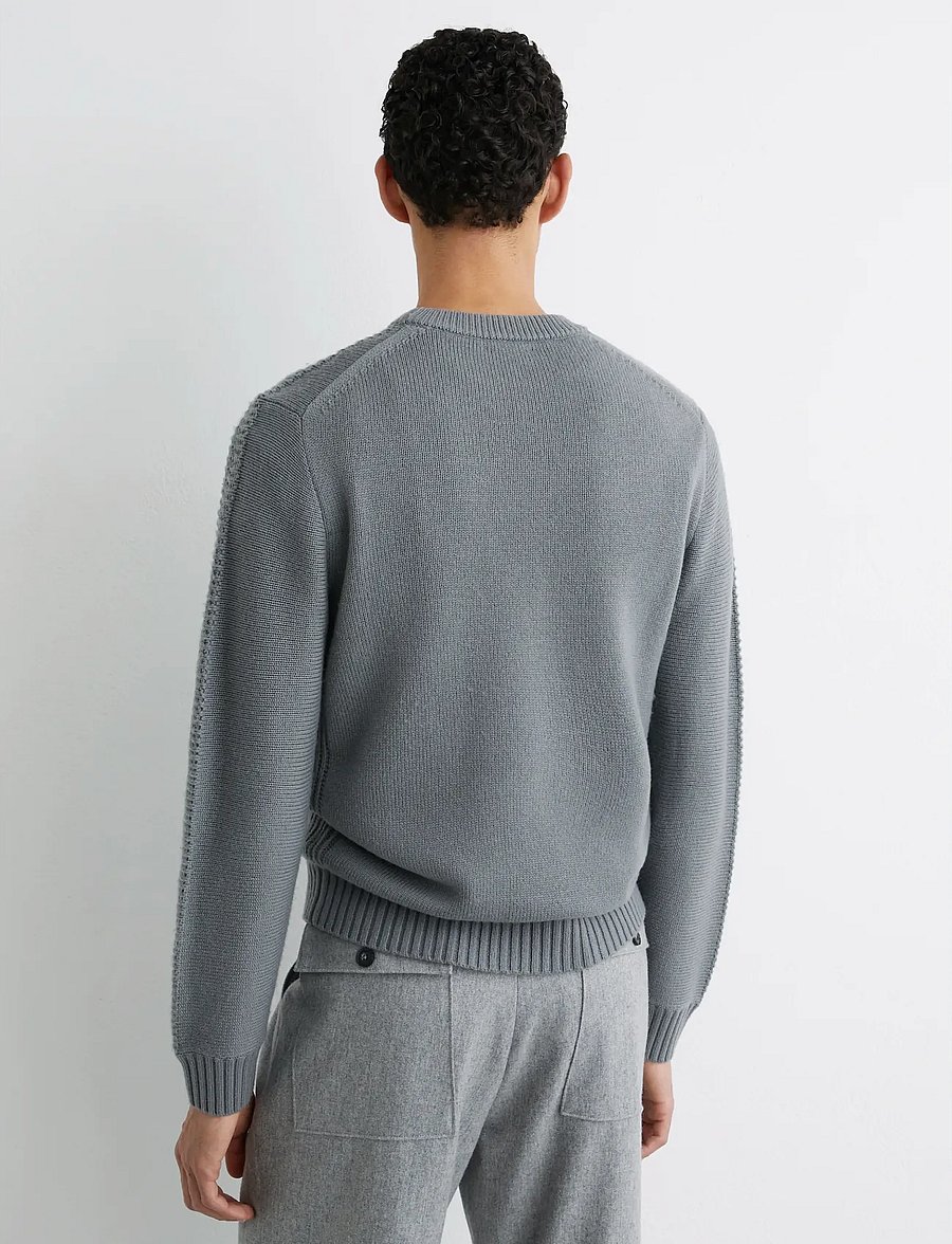 Reiss - BEECH - rund hals - soft sage green - 3