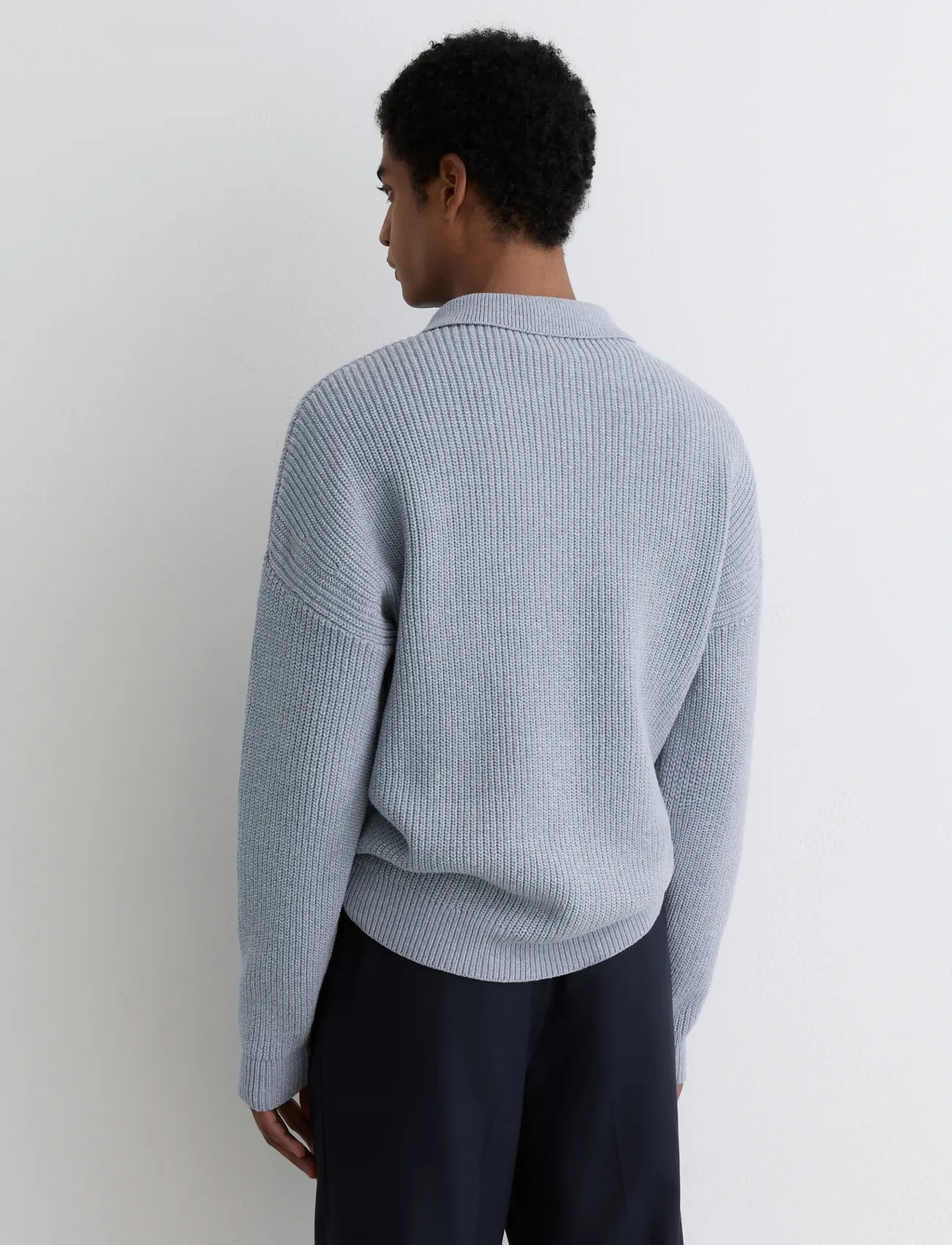Reiss - PROP - mænd - soft blue melange - 2