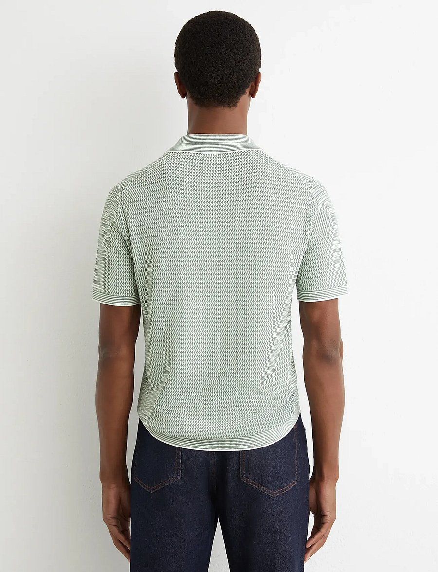 Reiss - BRINK - kootud polosärgid - soft sage green - 2