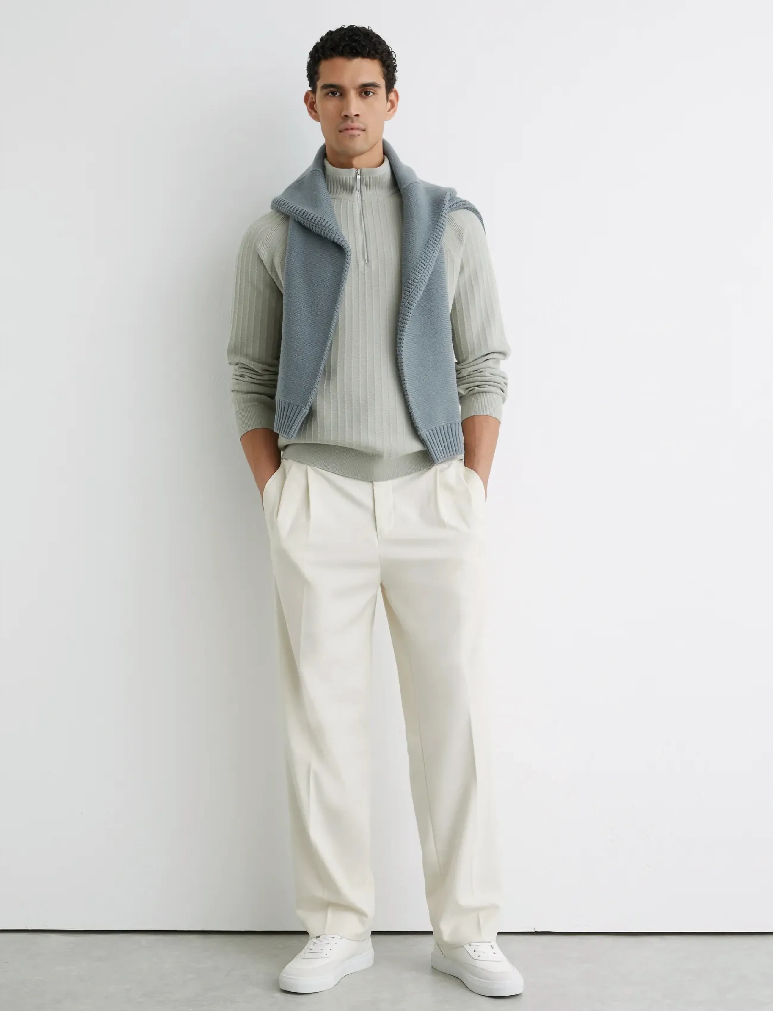 Reiss - ALDERSHOT - vīriešiem - sage green - 3
