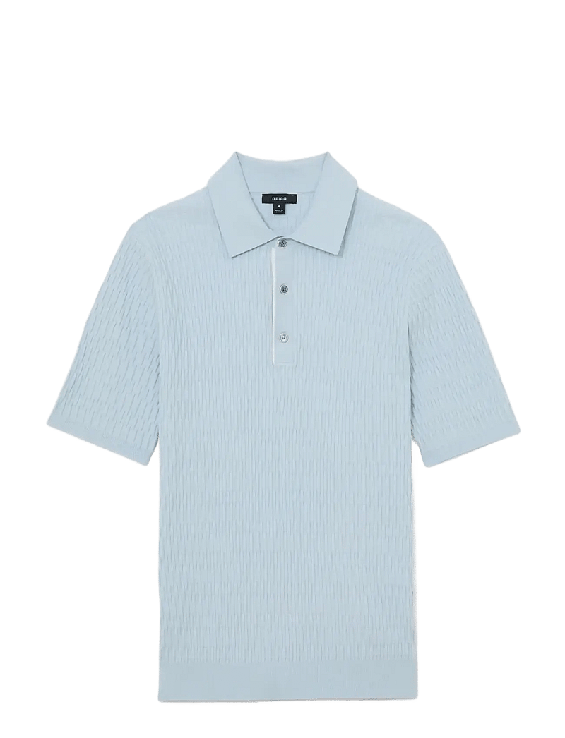 Reiss - ERA - kortærmede poloer - soft blue - 1