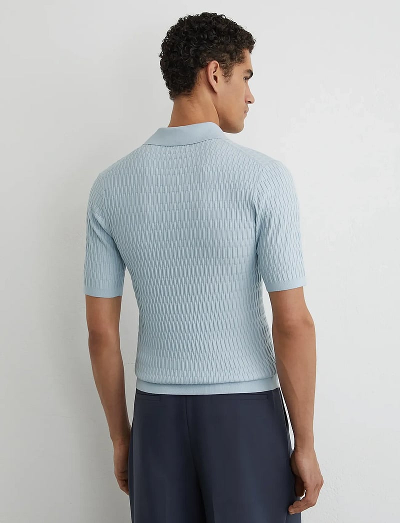 Reiss - ERA - kortærmede poloer - soft blue - 2