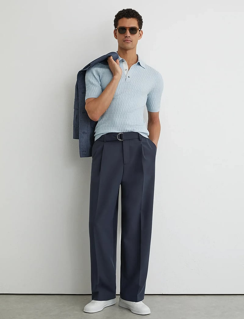 Reiss - ERA - kortærmede poloer - soft blue - 3