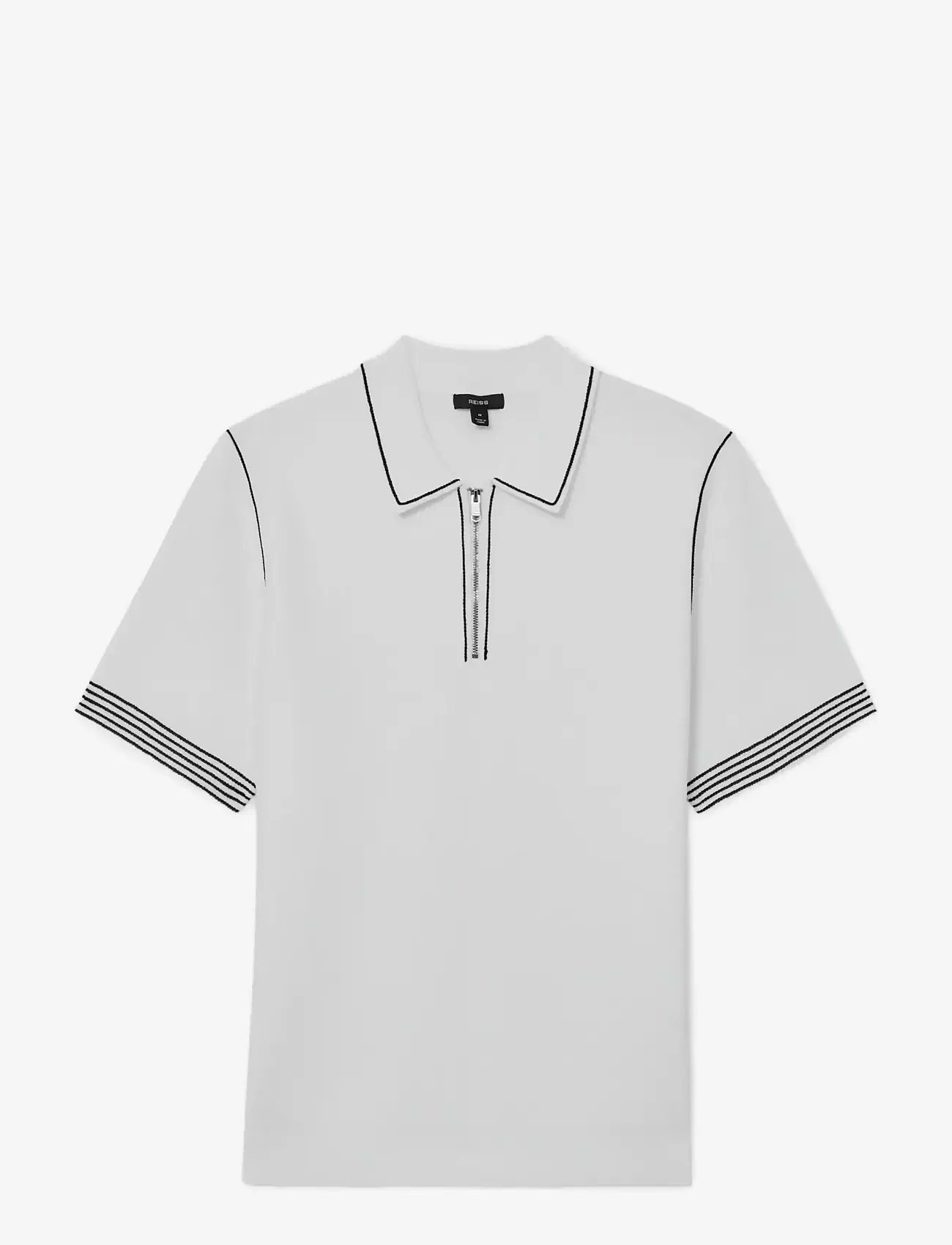Reiss - MASON - gestrickte polohemden - white - 1