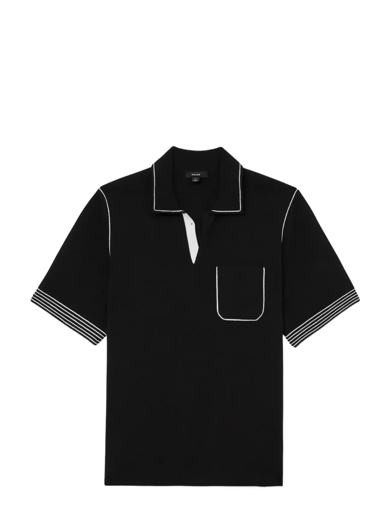REISS Newbury Schwarz - L - Herren