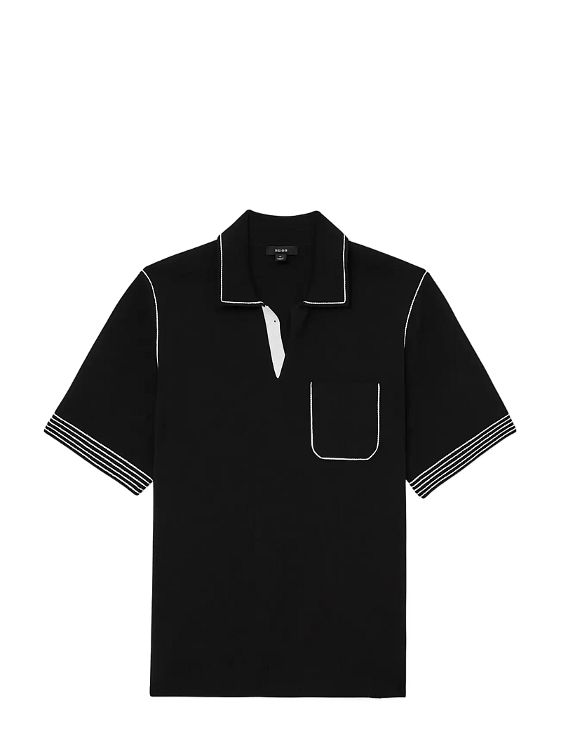 Reiss - NEWBURY - polostrik - black - 1