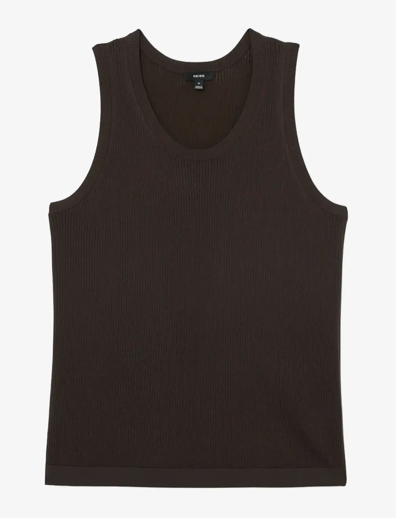 Reiss - WATSON - strikveste - chocolate brown - 1