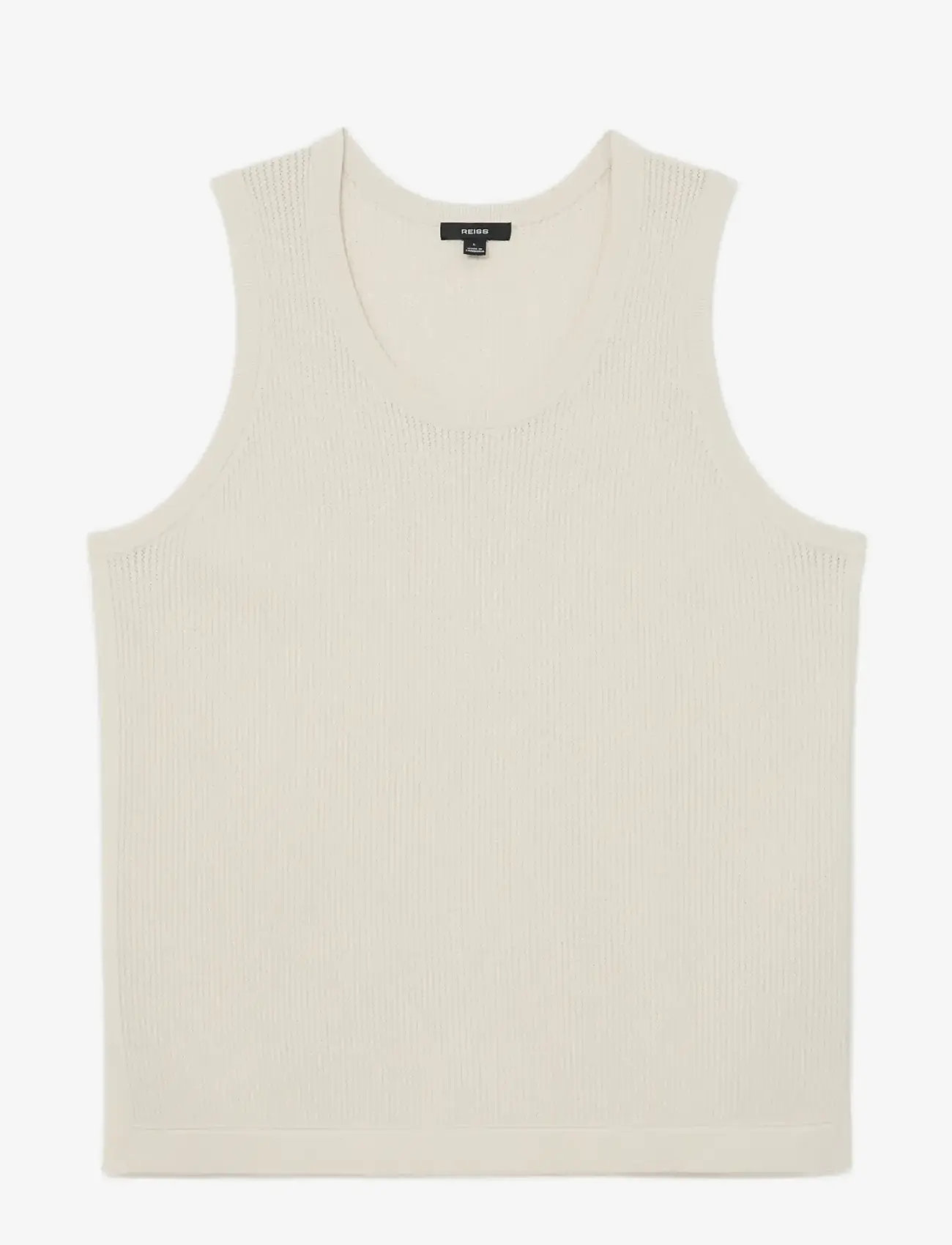 Reiss - WATSON - stickade västar - off white - 1