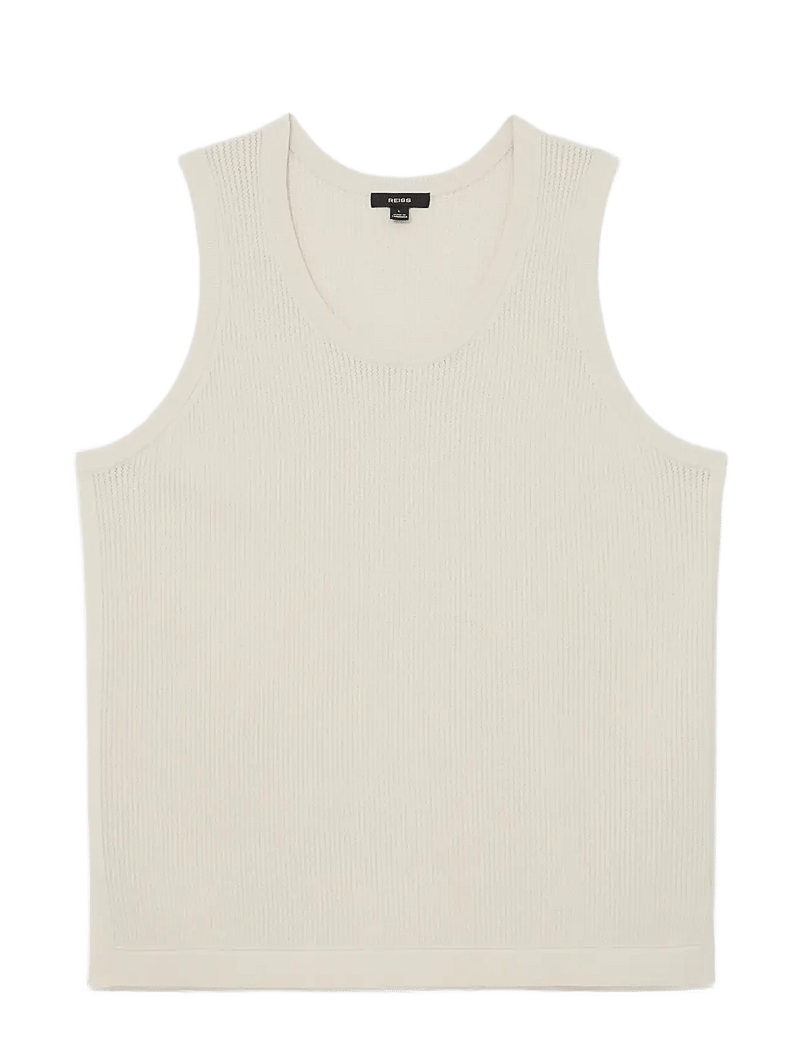 Reiss - WATSON - stickade västar - off white - 1
