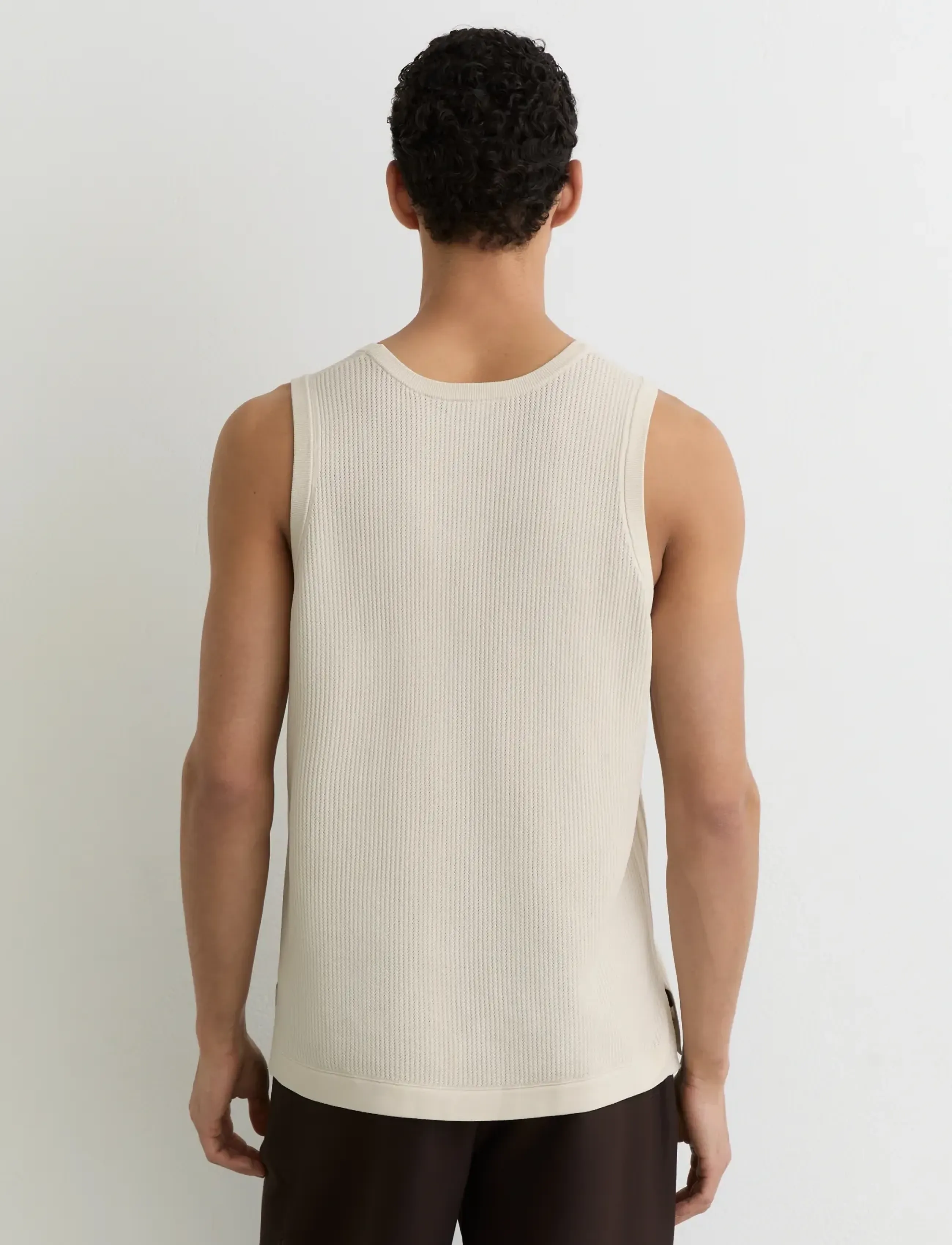 Reiss - WATSON - strikveste - off white - 2