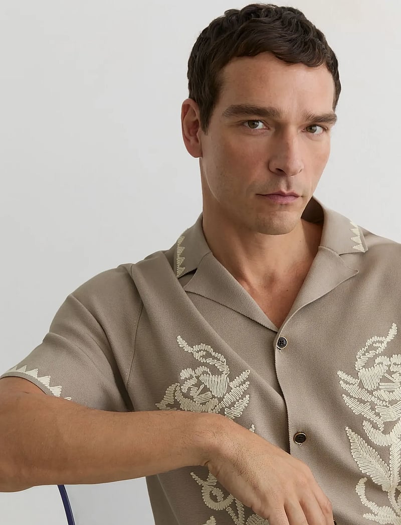 Reiss - FOLIA - basic shirts - champagne - 3