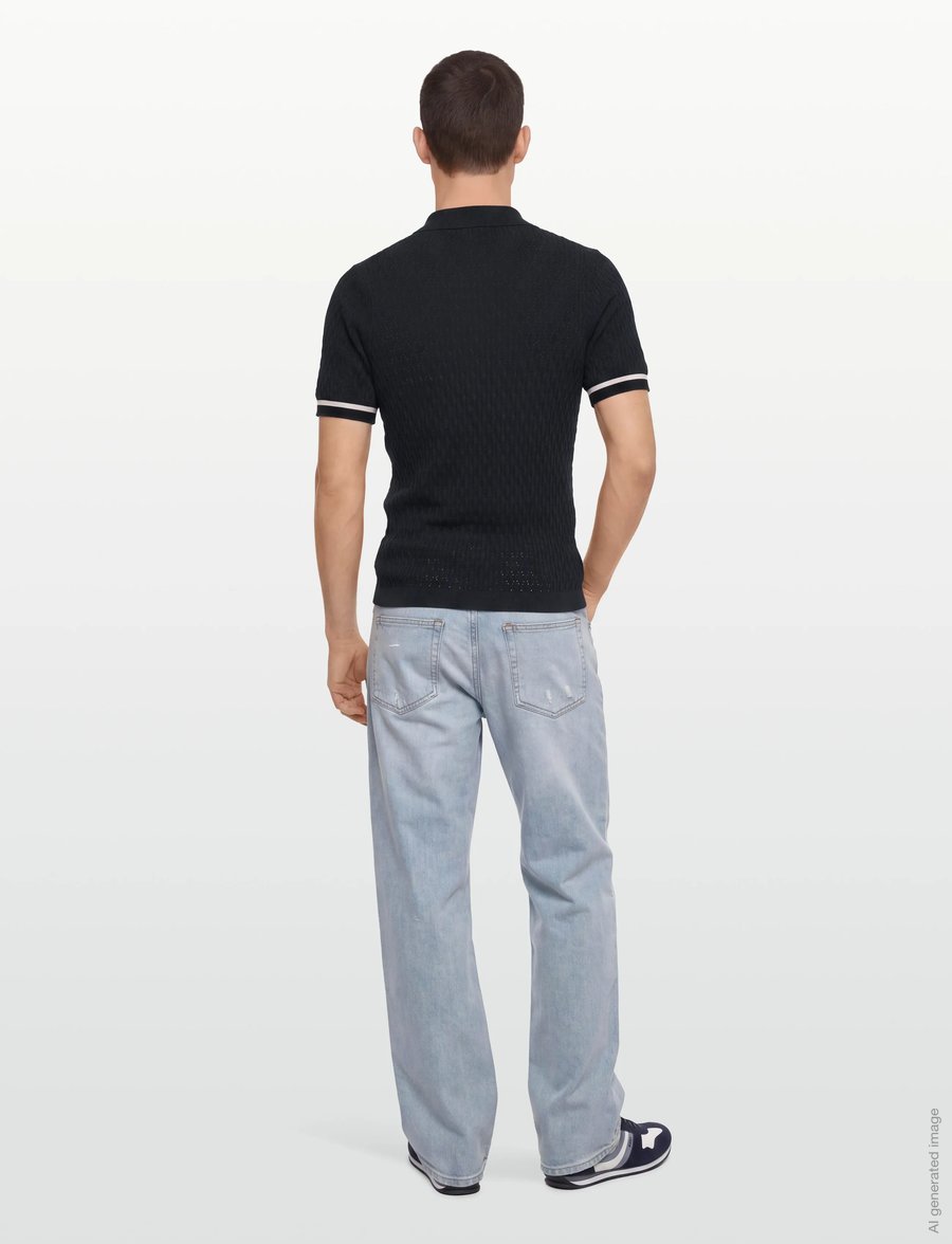 Reiss - BILSBY - frjálslegar skyrtur - navy - 4