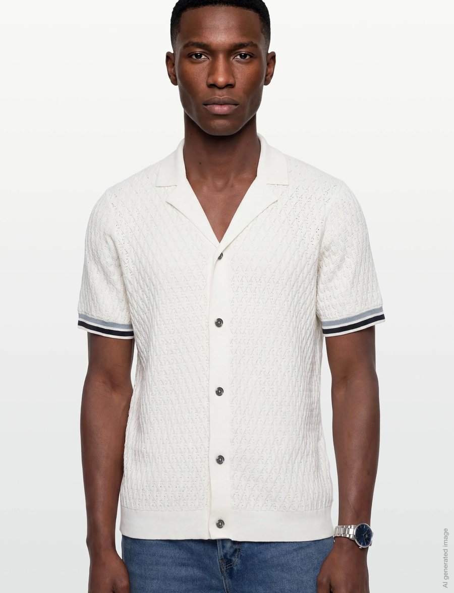 Reiss - BILSBY - kootud polosärgid - white - 3