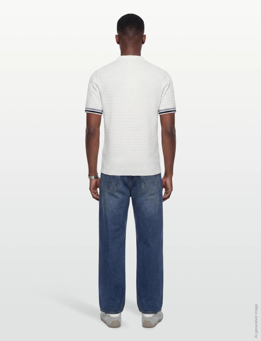 Reiss - BILSBY - kootud polosärgid - white - 4