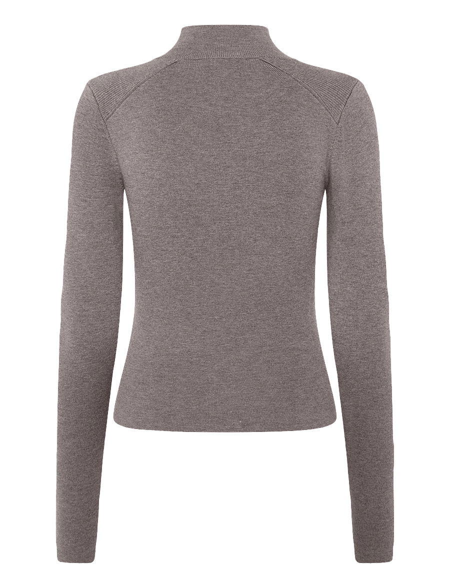 Reiss - AVA ZIP THROUGH TOP - gilets - taupe neutral - 1