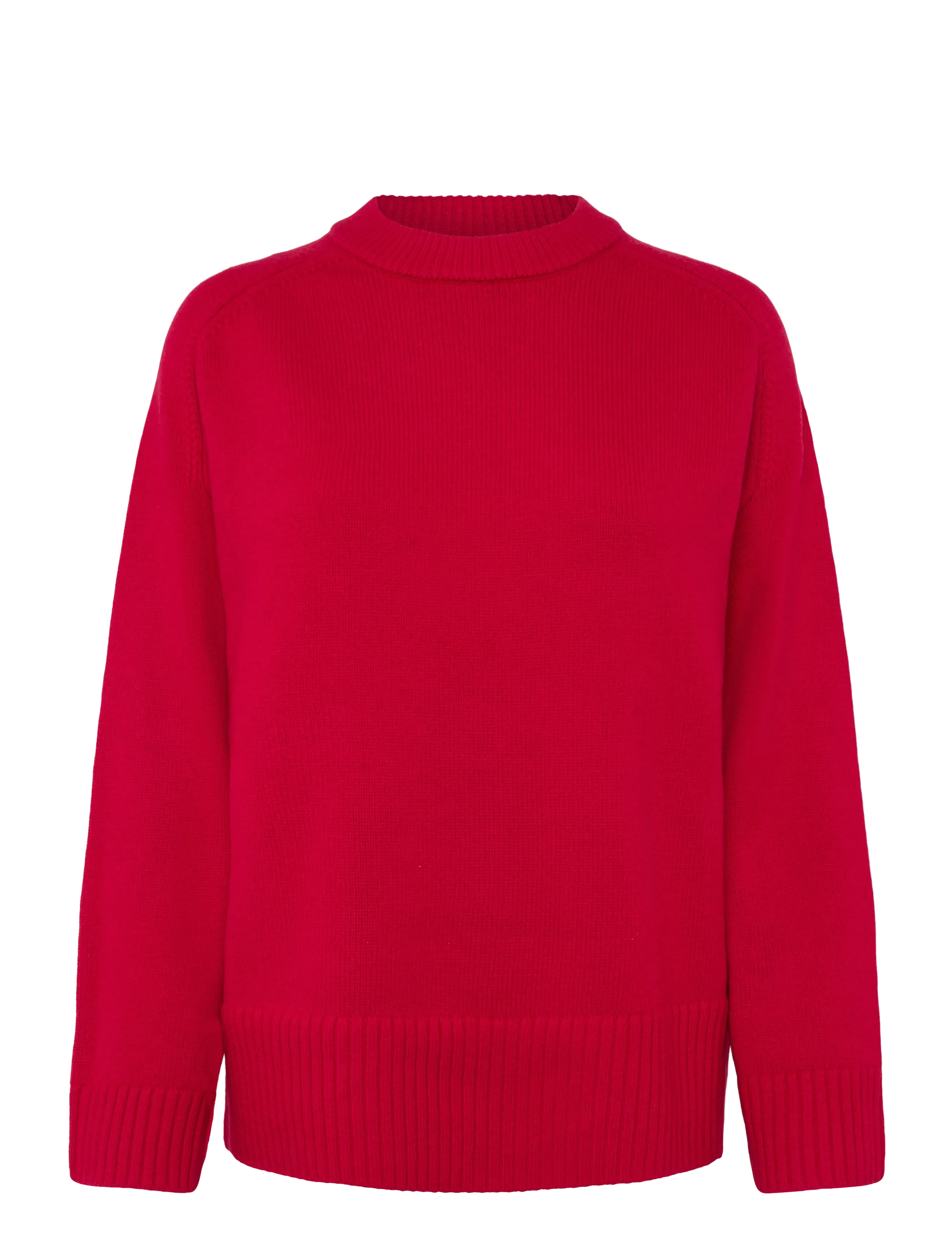 Reiss RILEY CREW NECK JUMPER - Reiss - RED / red